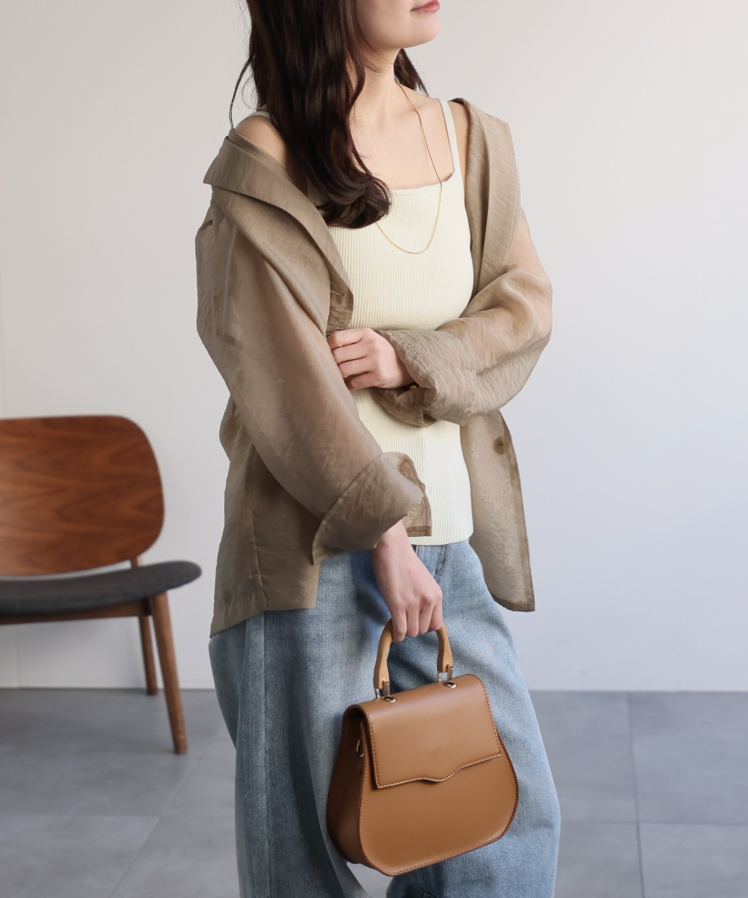 model：156cm 着用サイズ：M