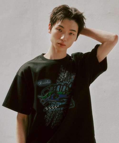 tシャツ A'GEM/9 × .kom 「ROMANTIC CROWN/ロマンティック クラウン」Skid Mark T-Shirt /スキッドマーク セール】A'GEM/9 × .kom 『ROMANTIC CROWN/ロマンティック