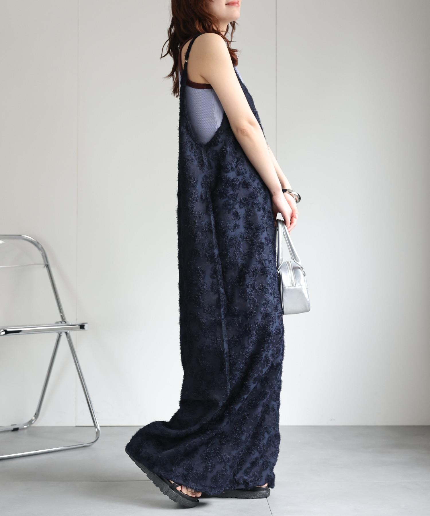 model：156cm 着用サイズ：FREE