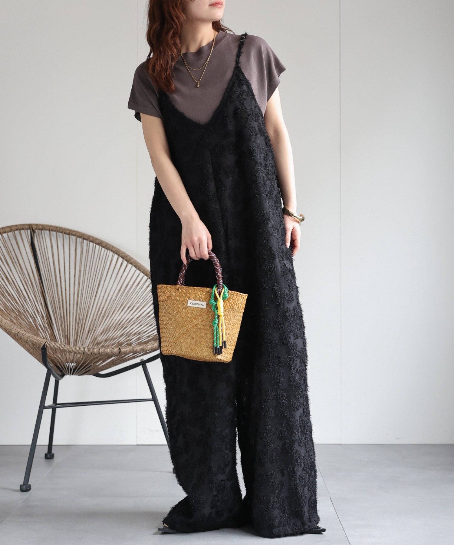 model：156cm 着用サイズ：FREE