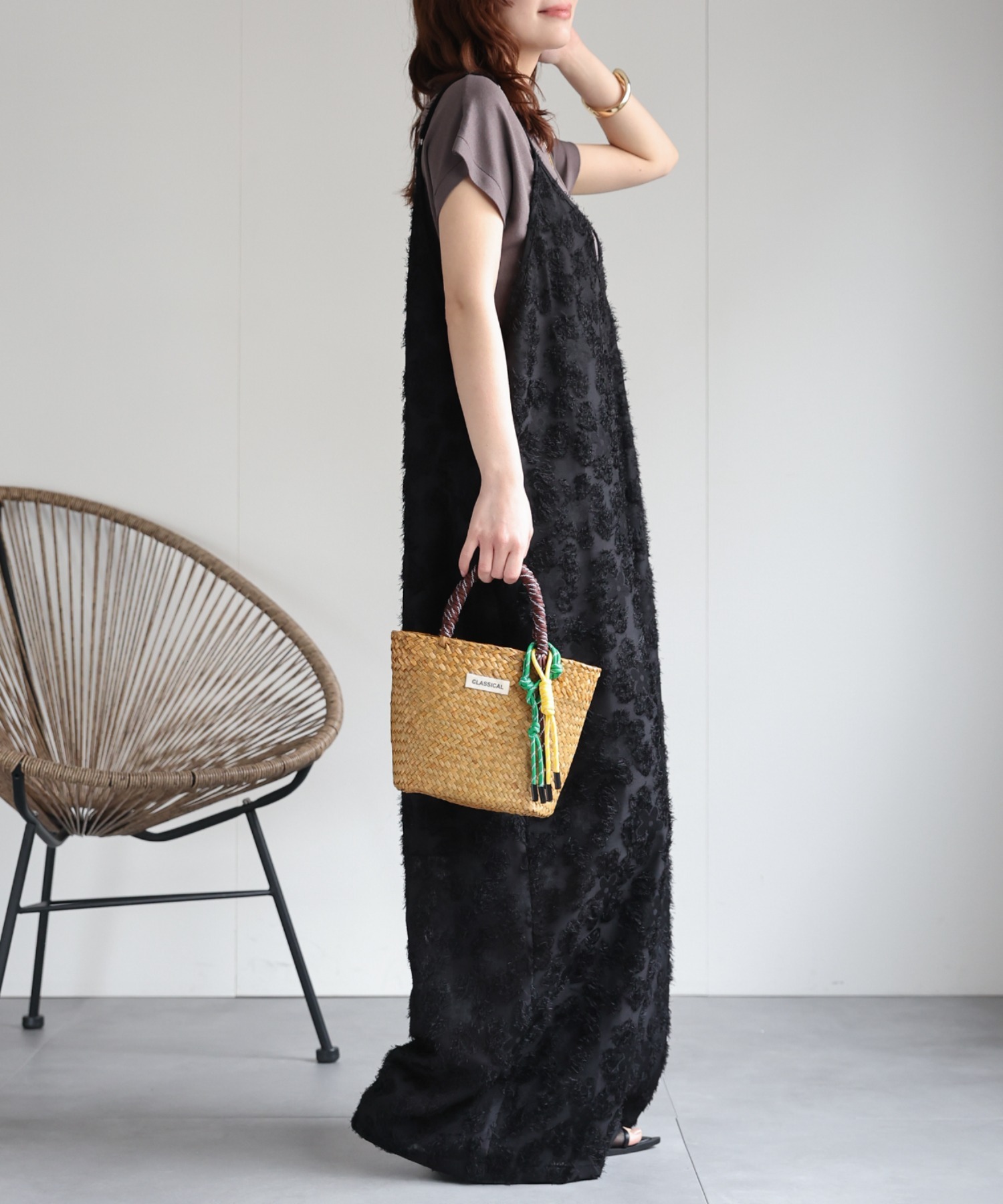 model：156cm 着用サイズ：FREE