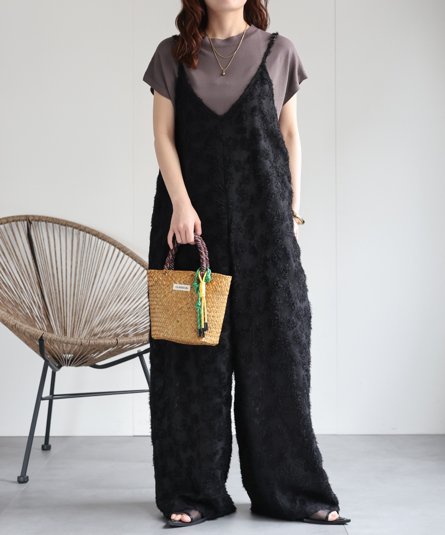 model：156cm 着用サイズ：FREE