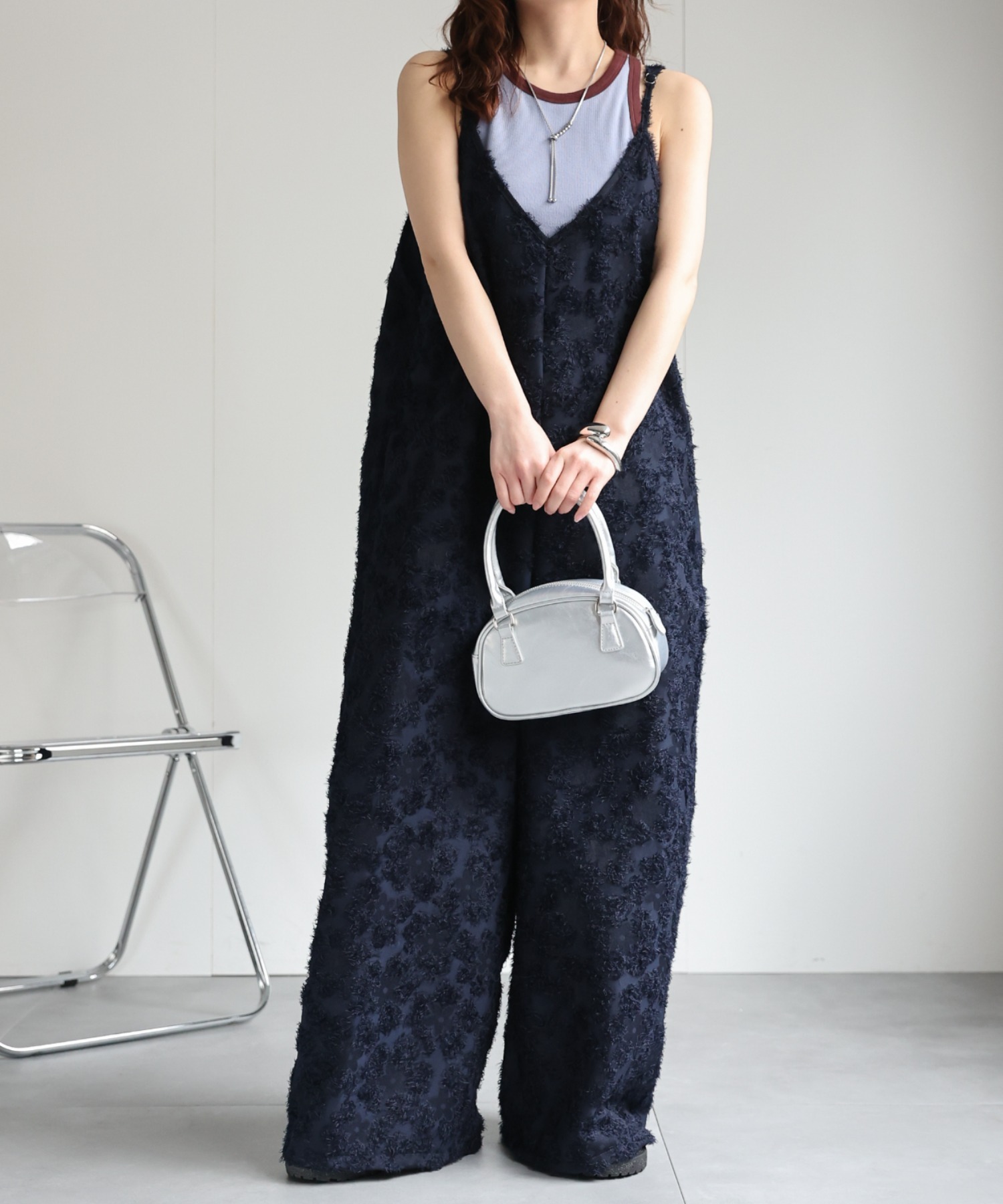 model：156cm 着用サイズ：FREE