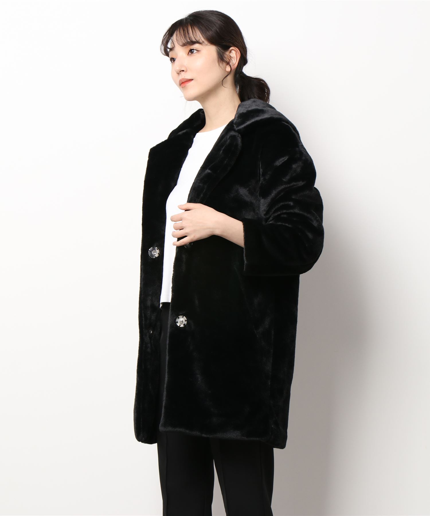 PARKS TOKYO SELECT 買取り実績 Nora Lily Big hood 100%正規品 Fur IV coat