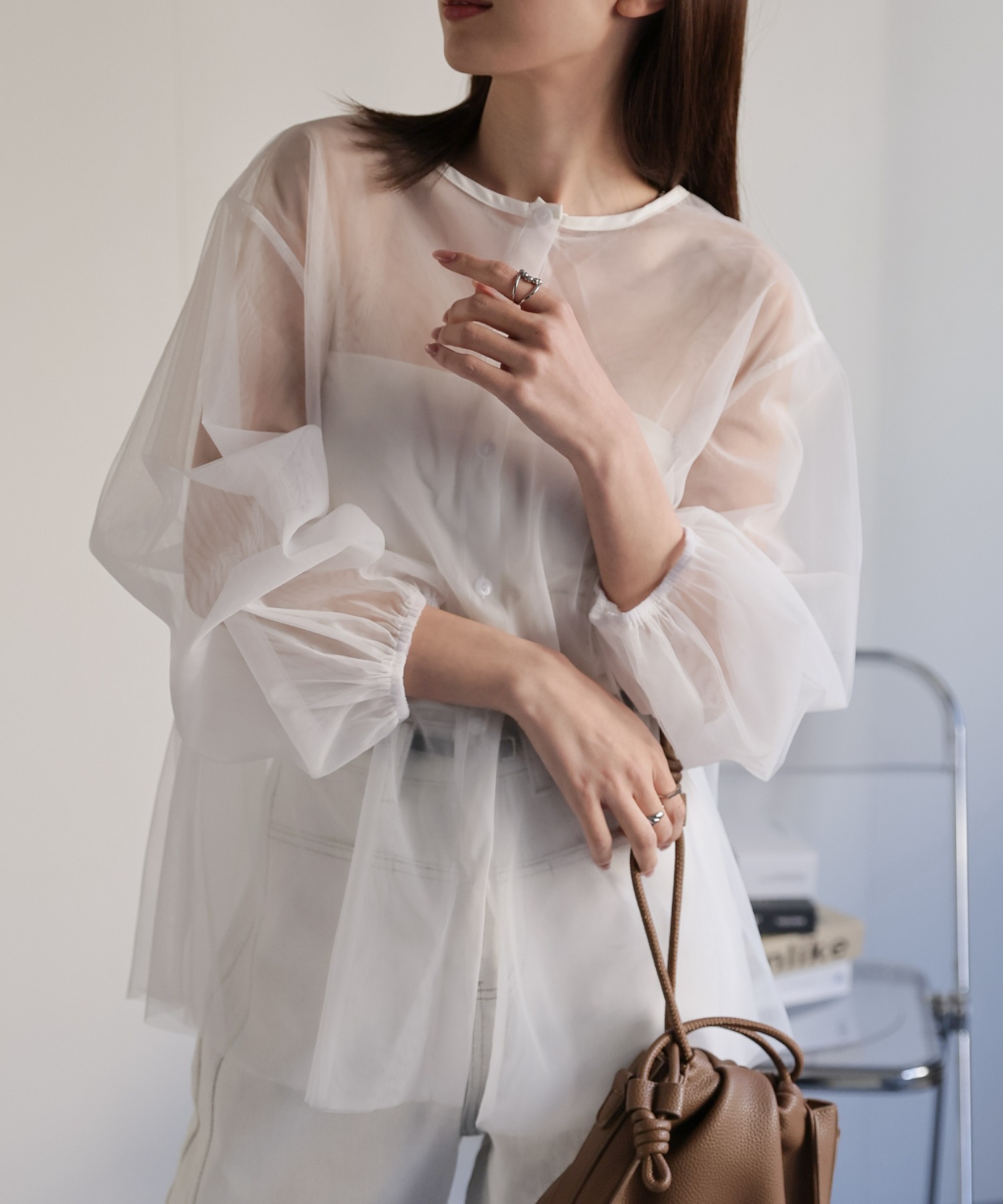 model:162cm　着用サイズ:F