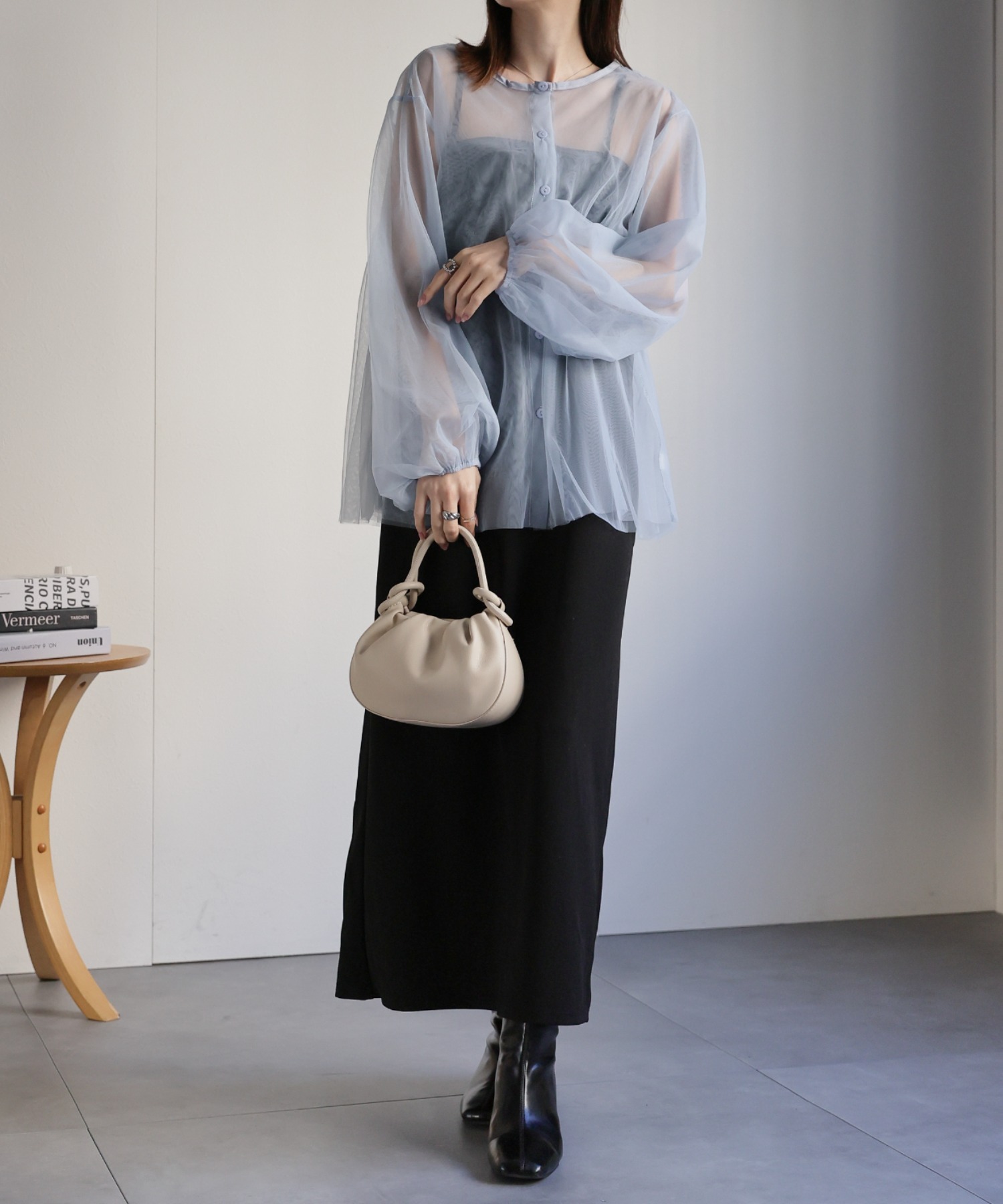 model:162cm　着用サイズ:F