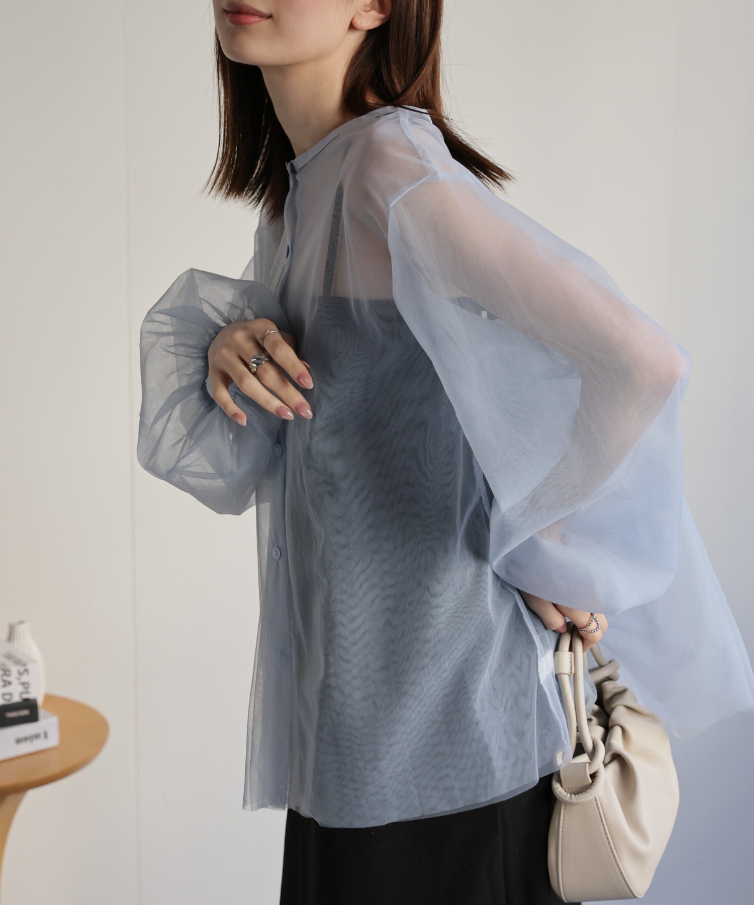 model:162cm　着用サイズ:F