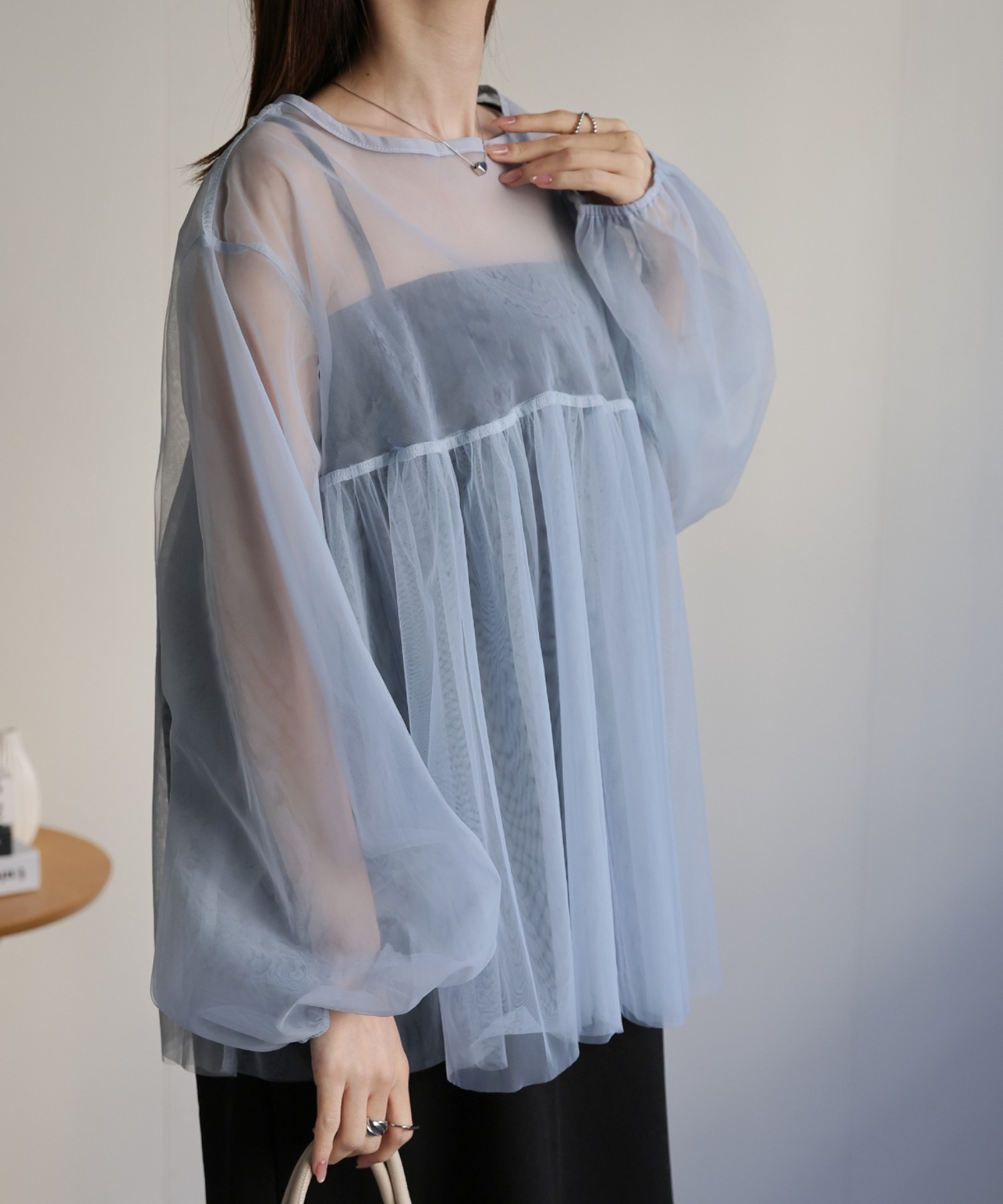 model:162cm　着用サイズ:F