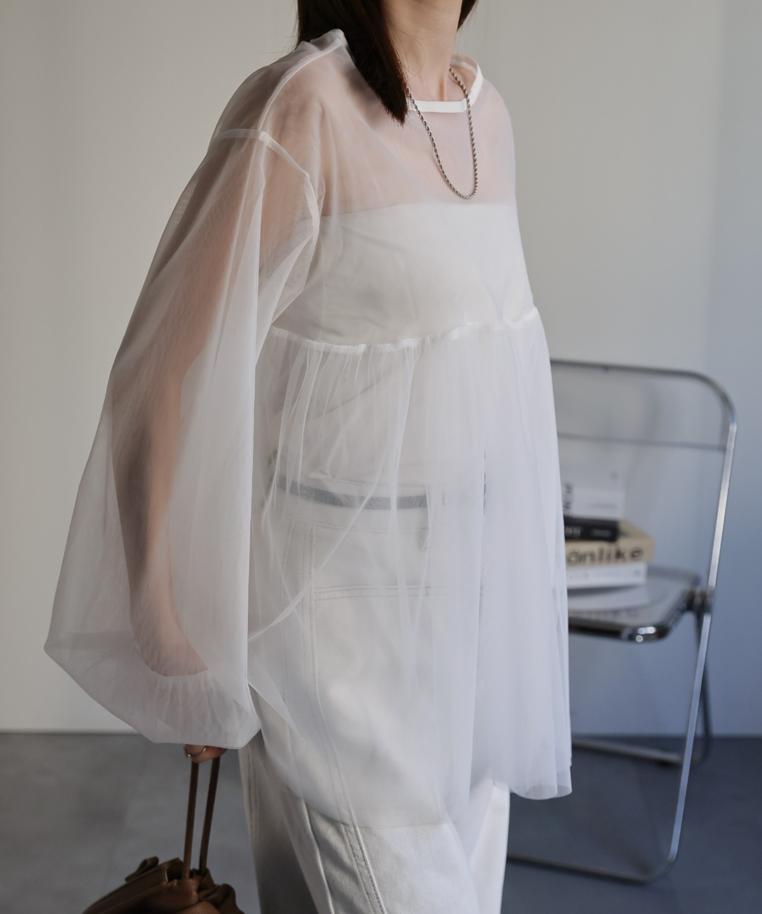 model:162cm　着用サイズ:F