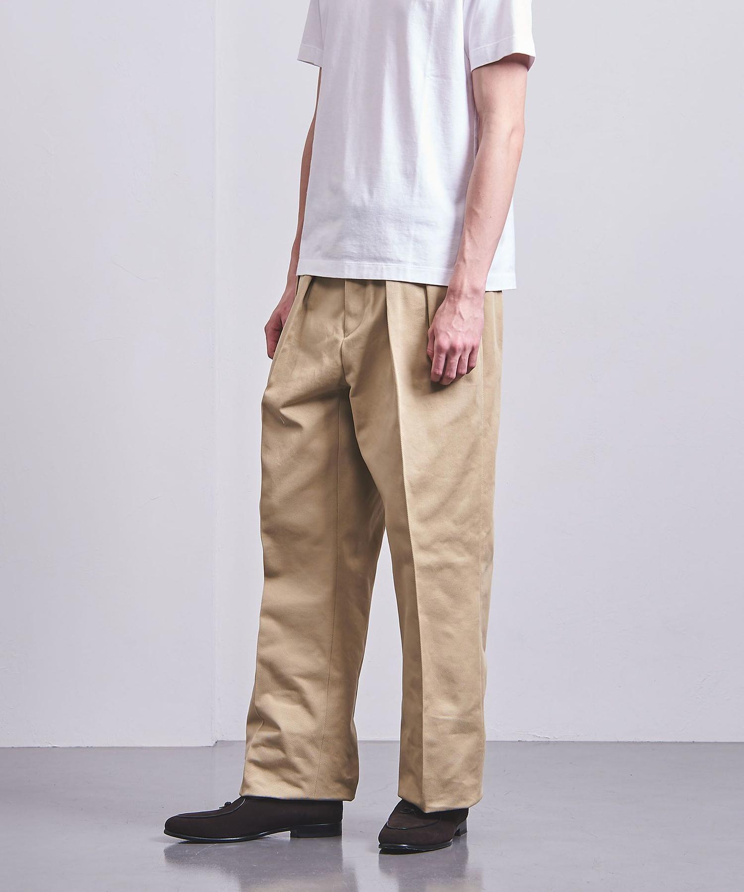 商品詳細 Neat ニート カツラギ ワイドパンツ United Arrows ユナイテッドアローズ 公式通販