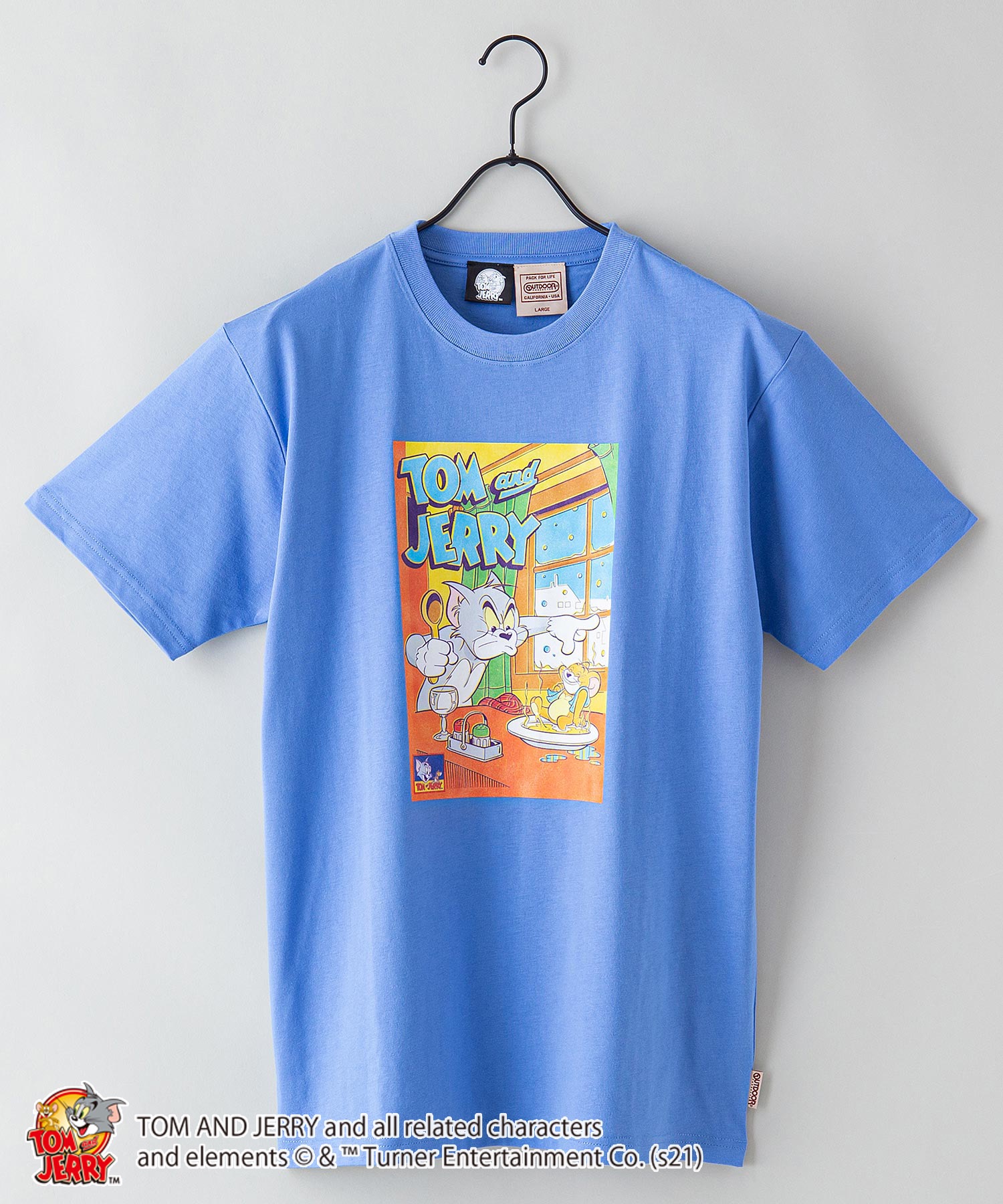 TOM AND JERRY/トムとジェリー】 別注プリントTシャツ OUTDOOR PRODUCTS  APPAREL│アウトドアプロダクツ（OUTDOOR PRODUCTS）公式通販サイト