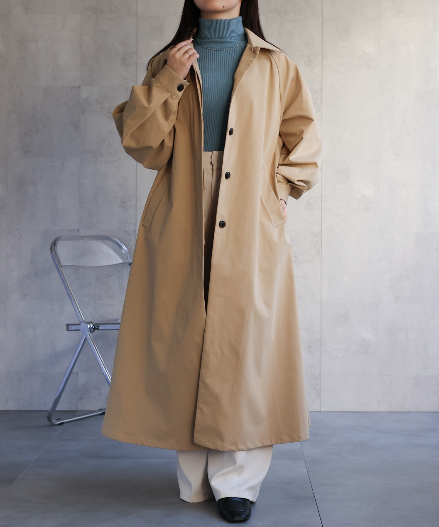 model：158cm 着用サイズ：FREE