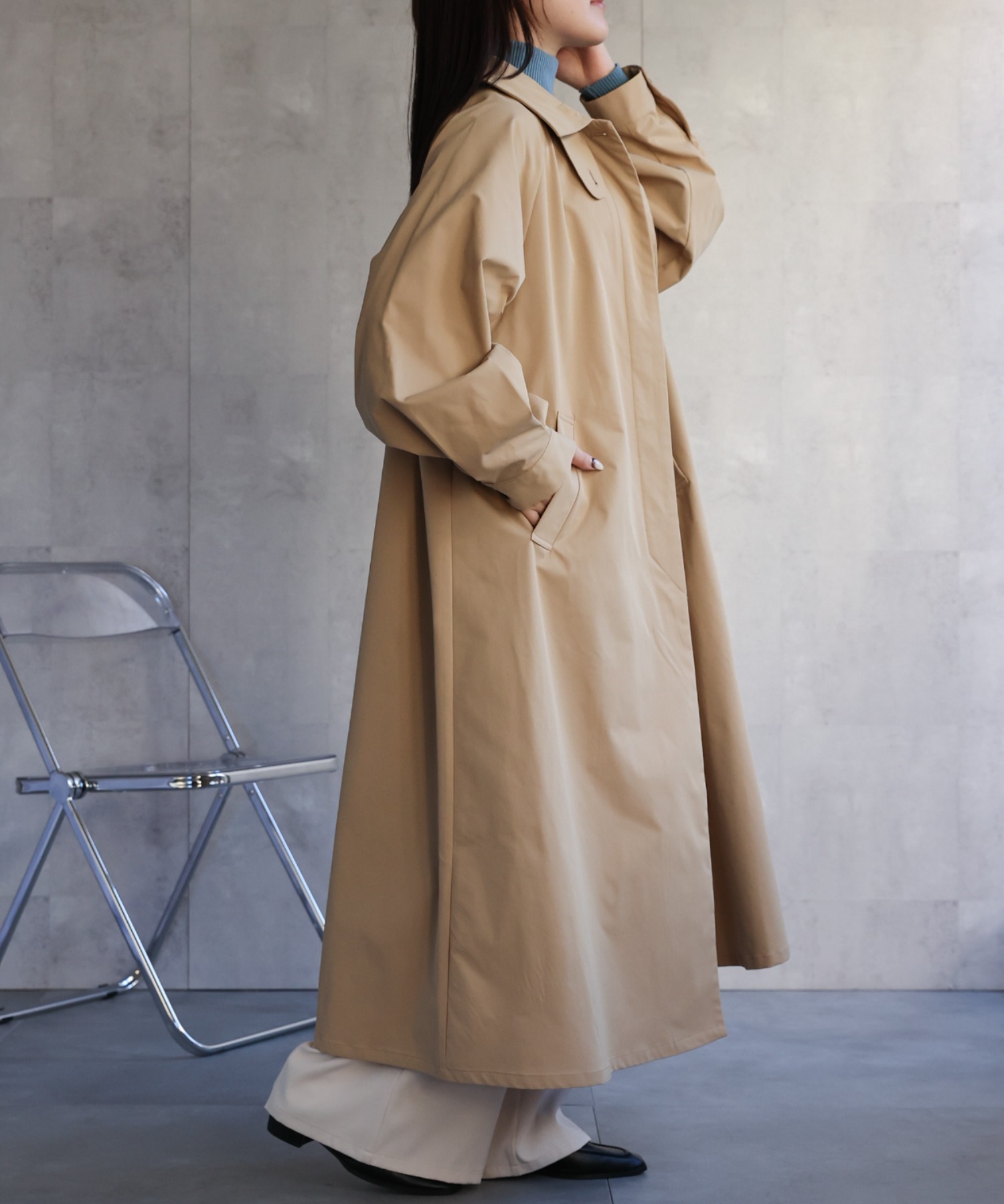 model：158cm 着用サイズ：FREE