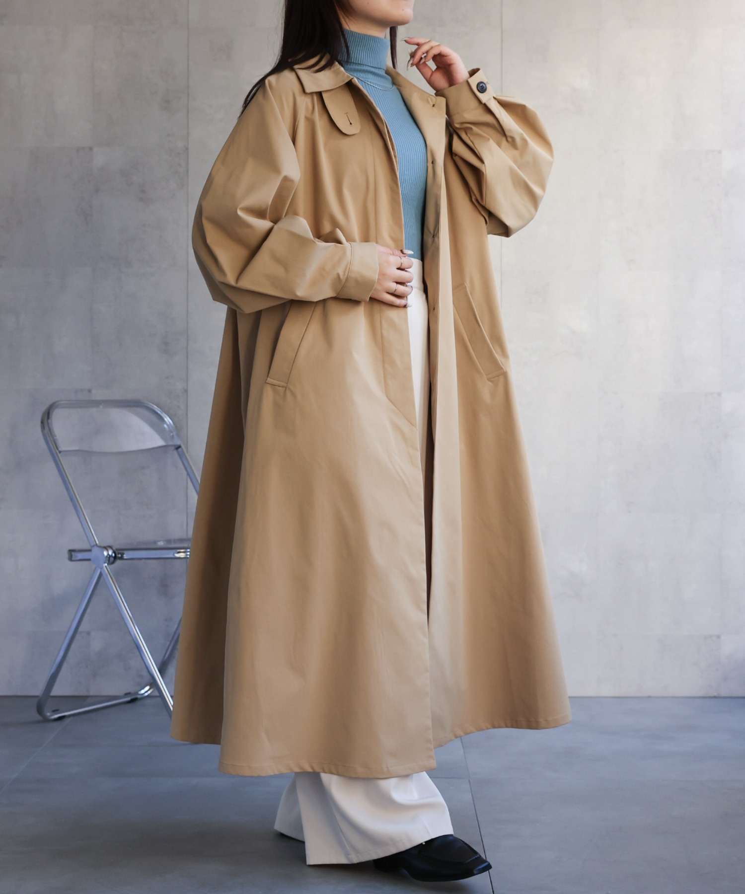 model：158cm 着用サイズ：FREE
