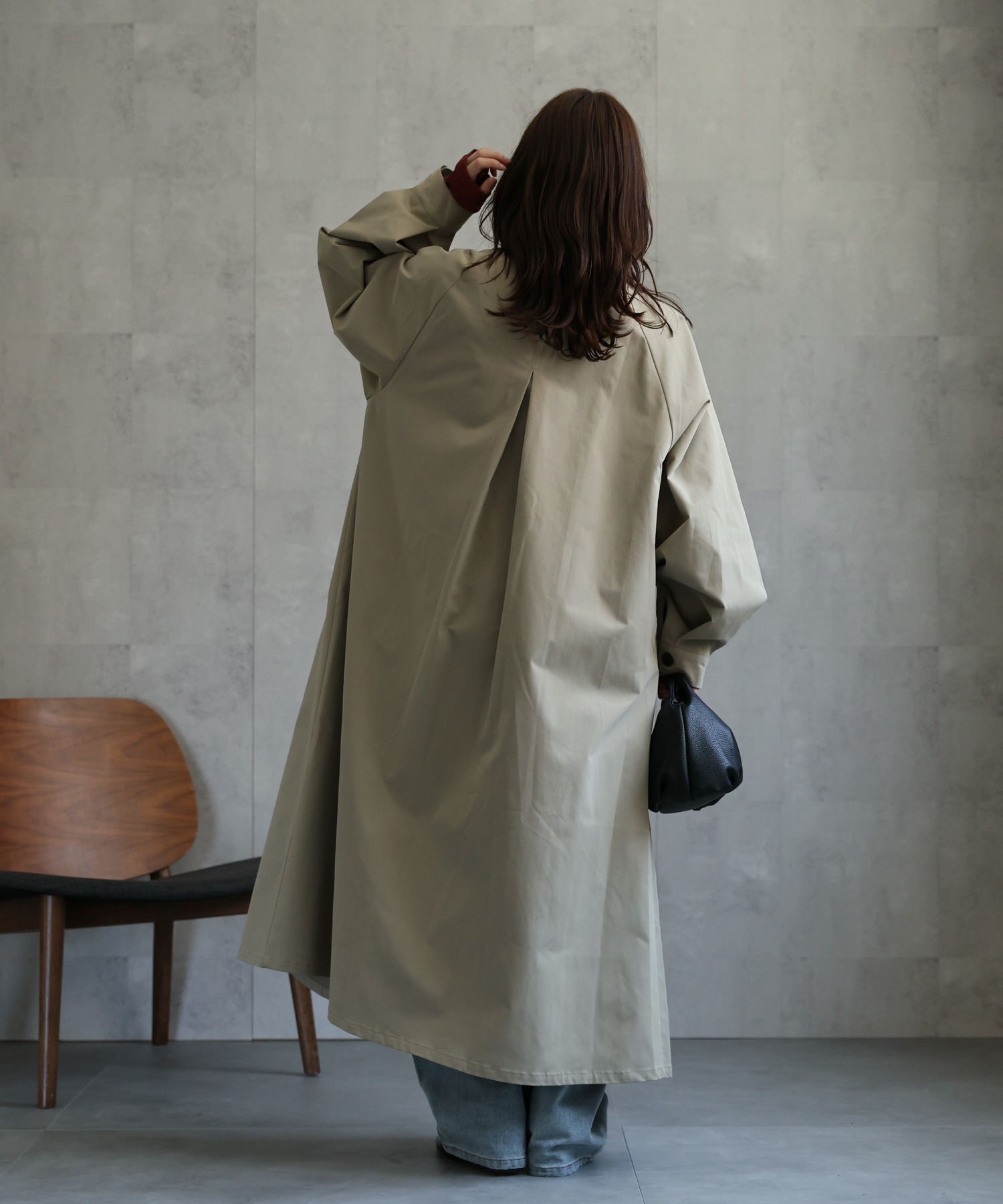 model：156cm 着用サイズ：FREE