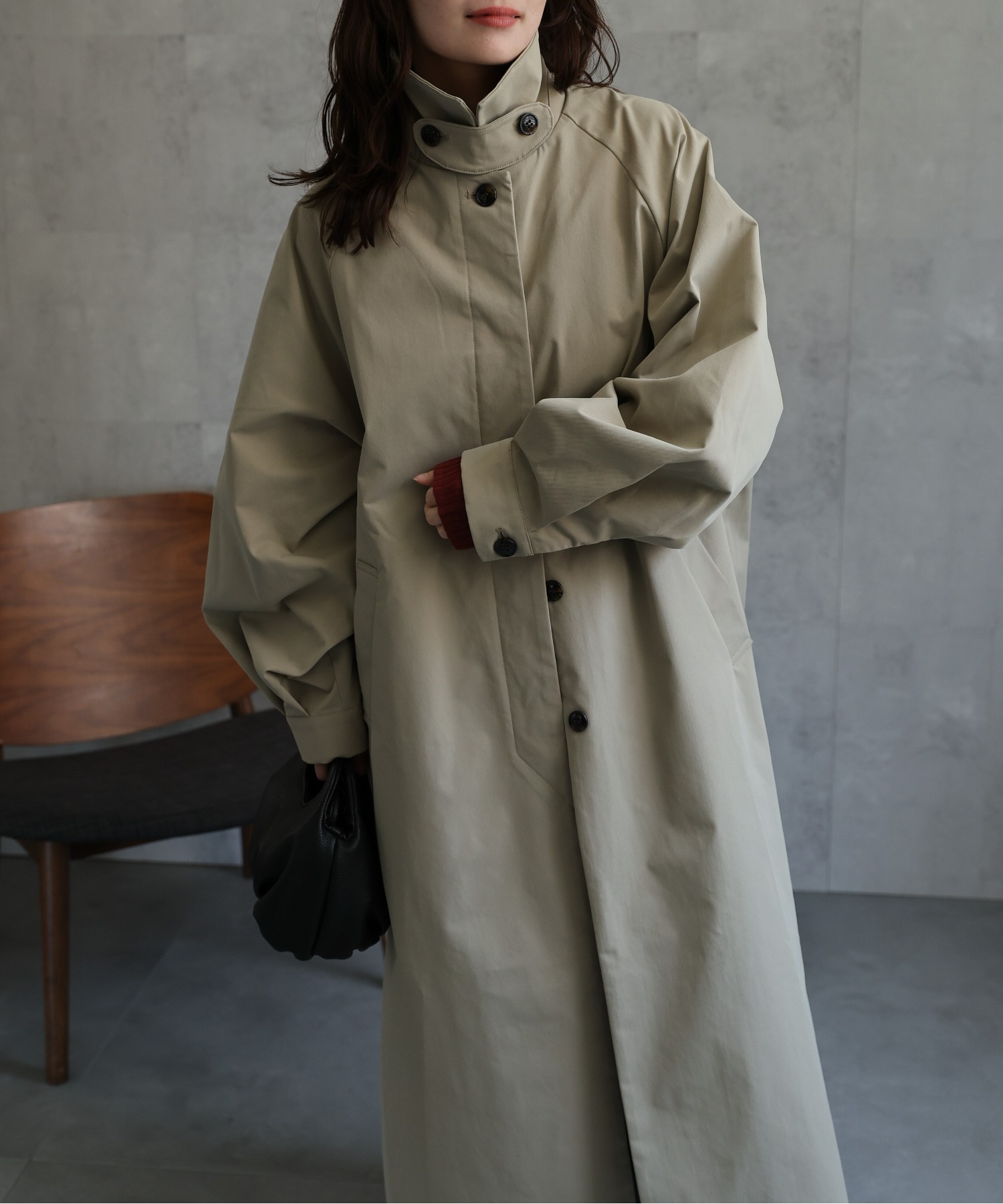 model：156cm 着用サイズ：FREE