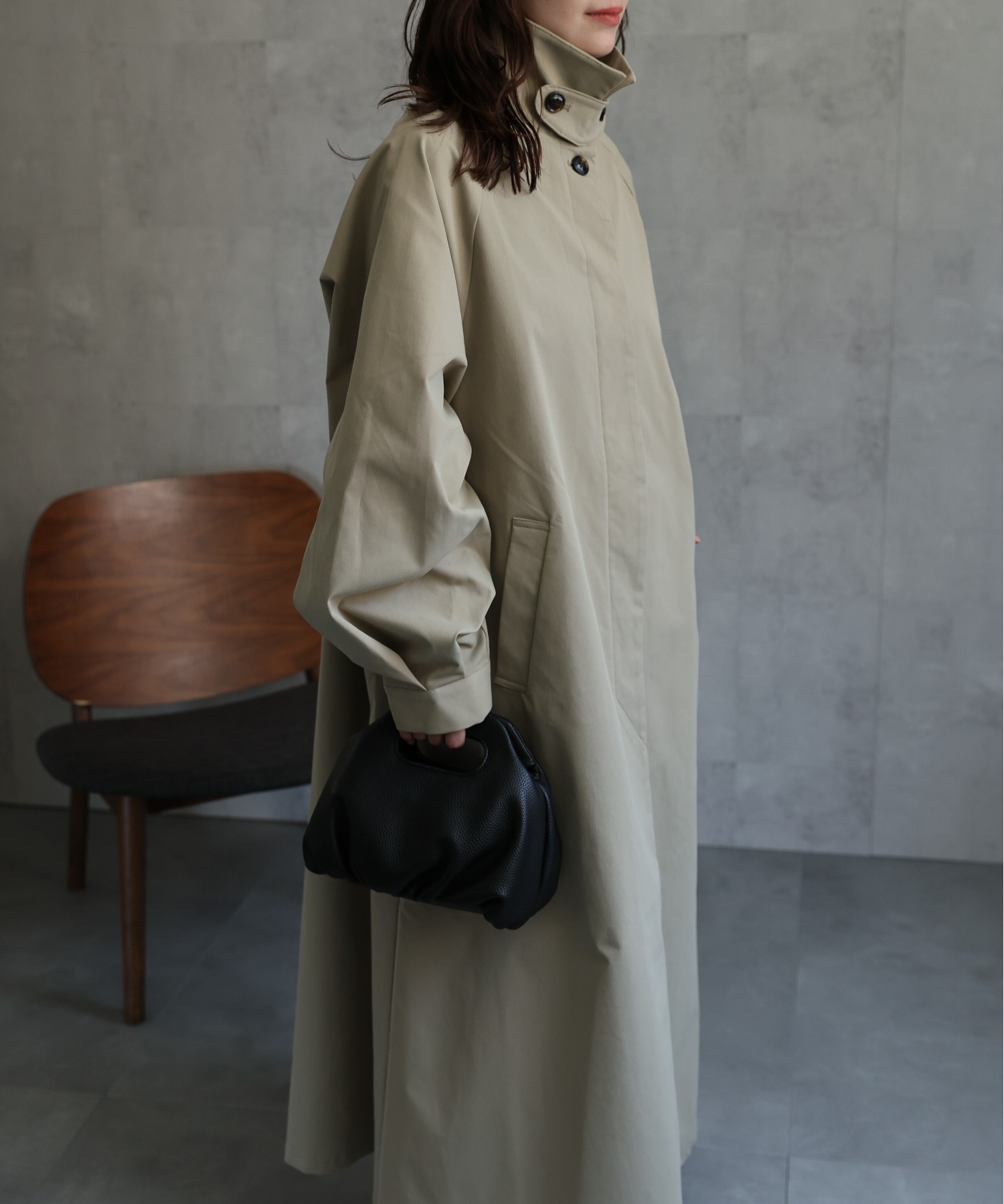 model：156cm 着用サイズ：FREE