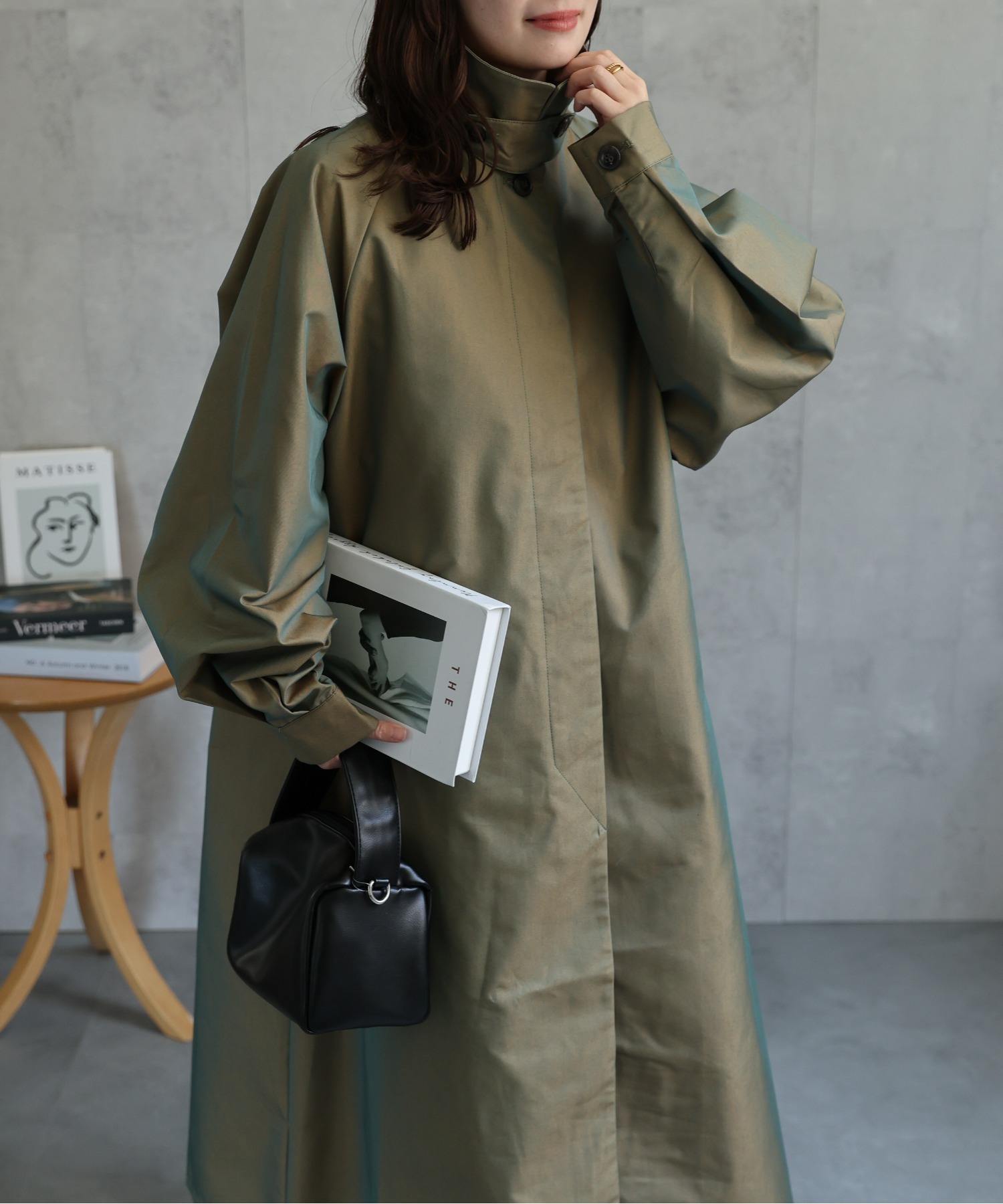 model：156cm 着用サイズ：FREE
