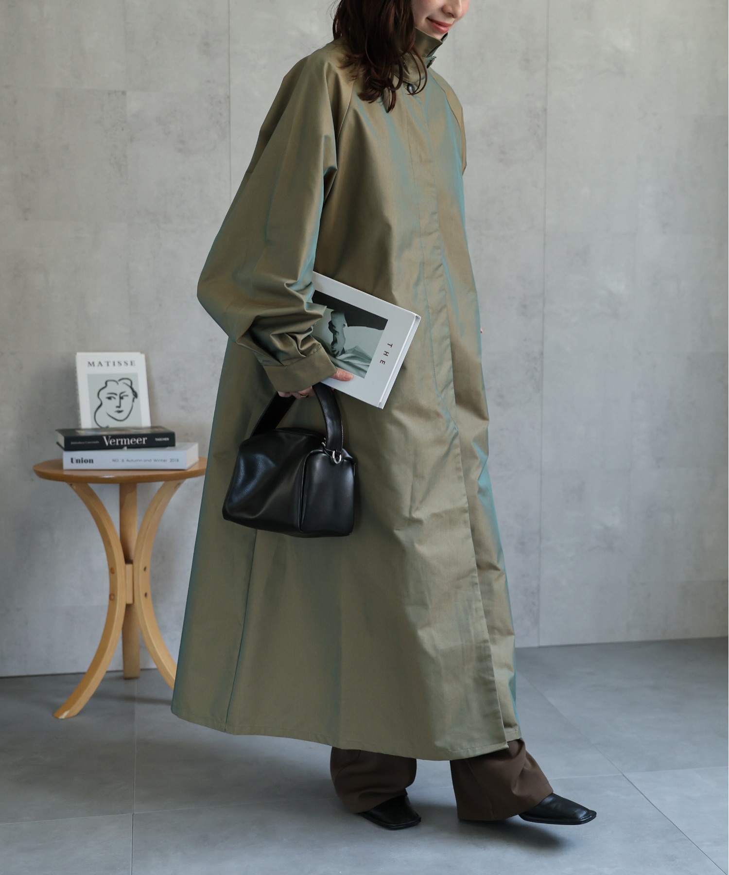 model：156cm 着用サイズ：FREE