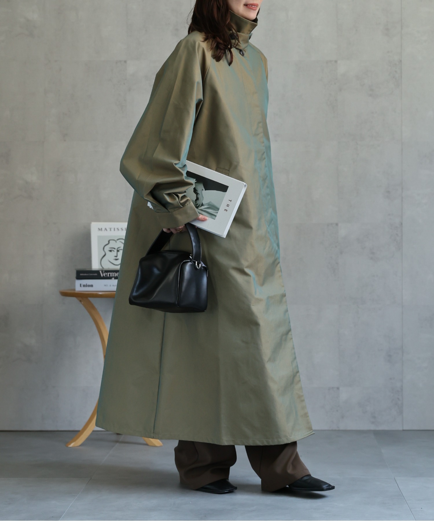 model：156cm 着用サイズ：FREE