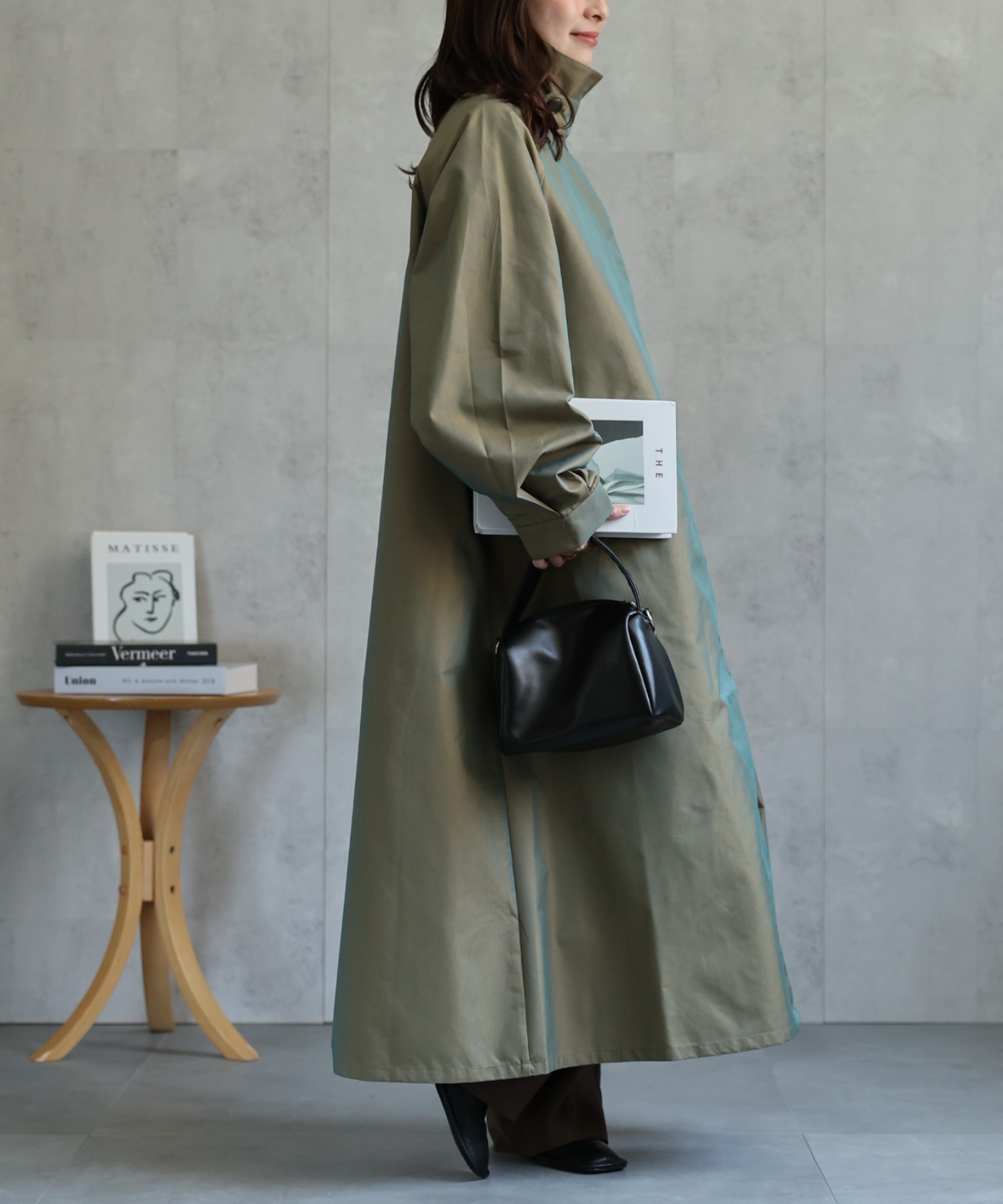 model：156cm 着用サイズ：FREE