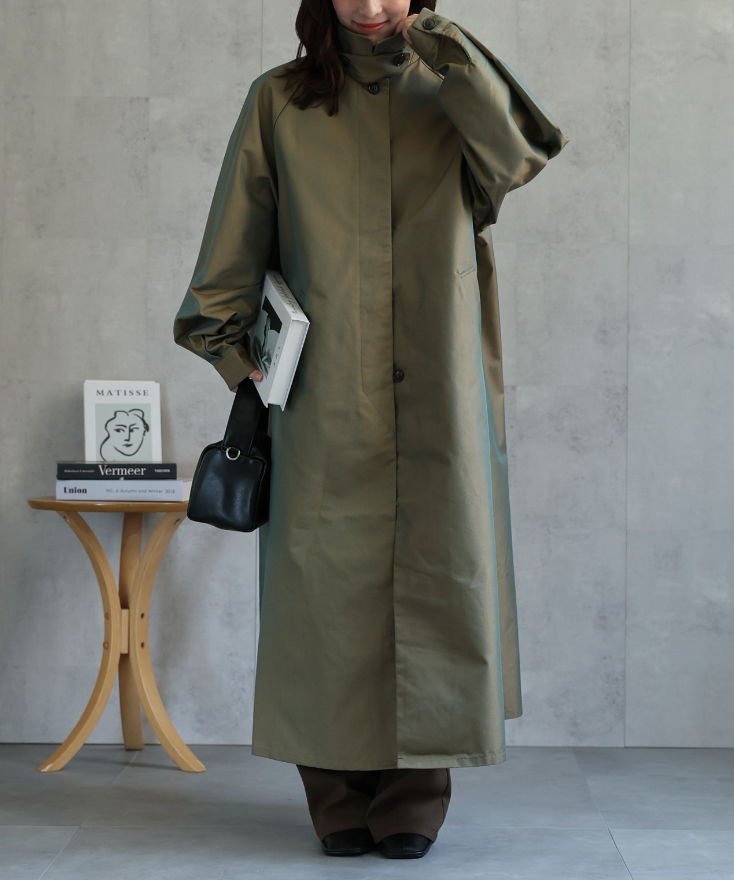 model：156cm 着用サイズ：FREE