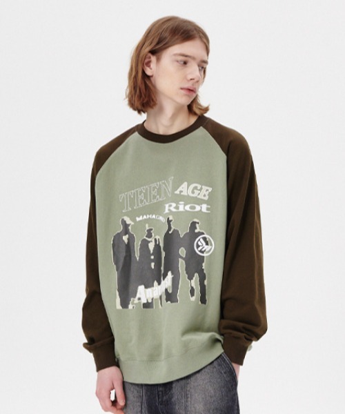【mahagrid】24SS★ ANARCHIST SWEATSHIRT mahagrid/マハグリッド』ANARCHIST SWEATSHIRT/アナーキスト