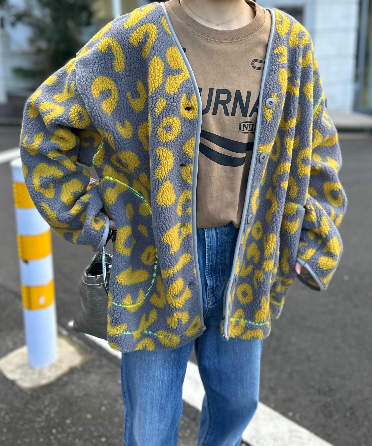 グレー
model:154cm 着用サイズ:FREE