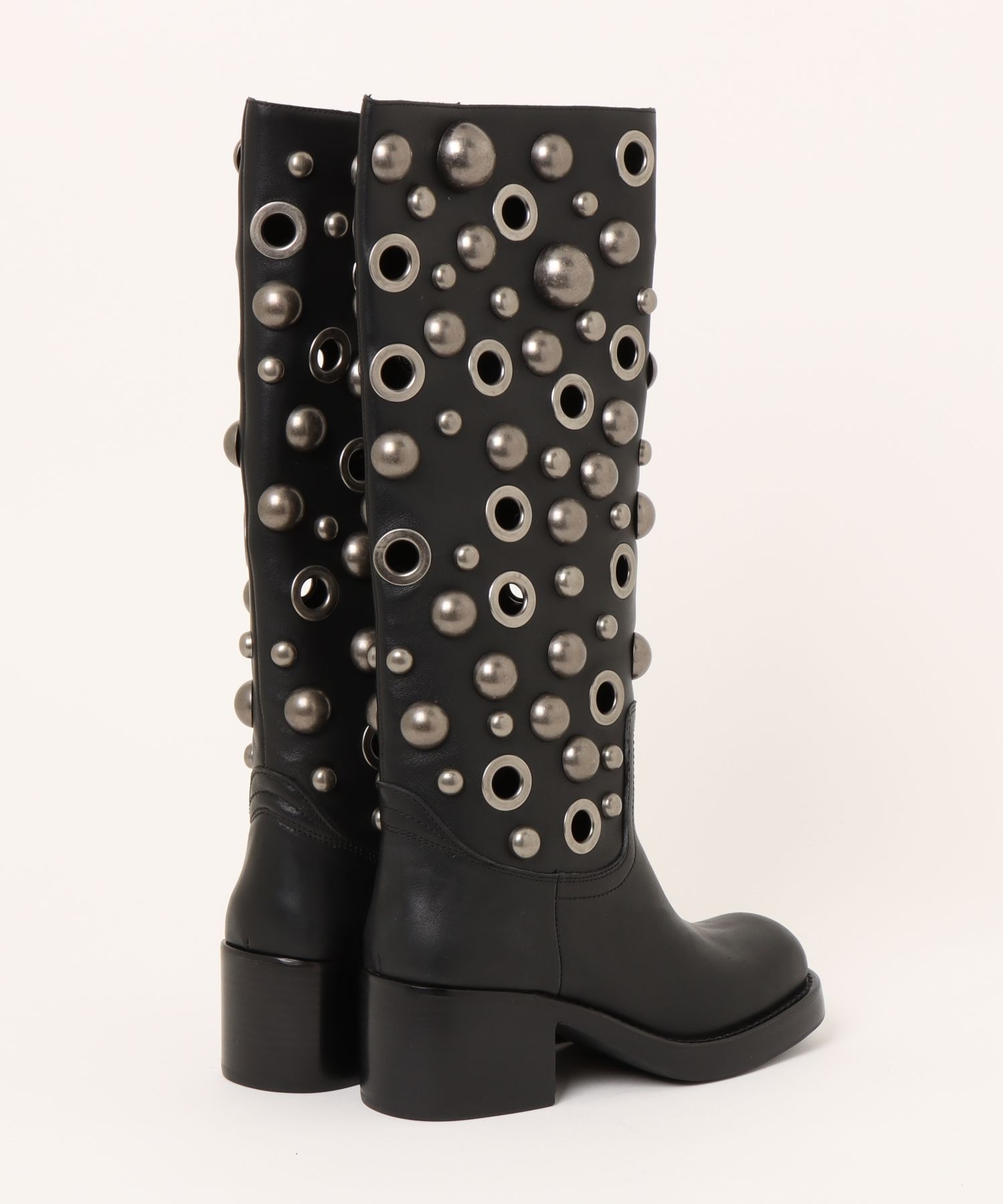 ラウンドスタッズ ロングブーツ Jeffrey Campbell│Jeffrey Campbell