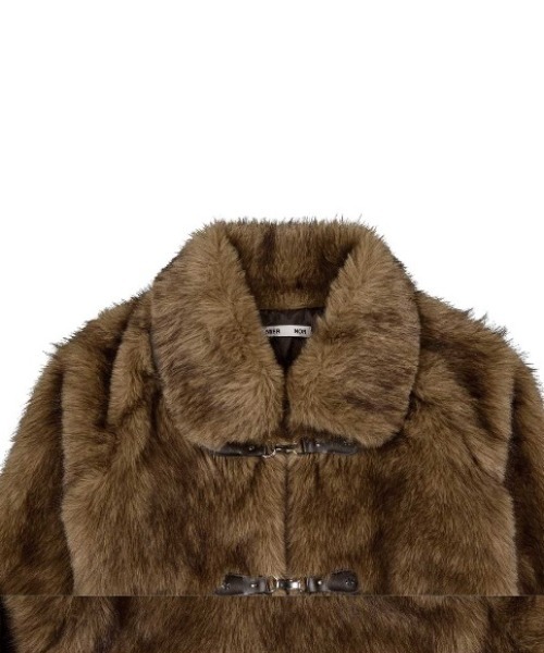 A'GEM/9 × .kom 『NIIER NOR/ニアノア』 METAL TOGGLE FUR JACKET
