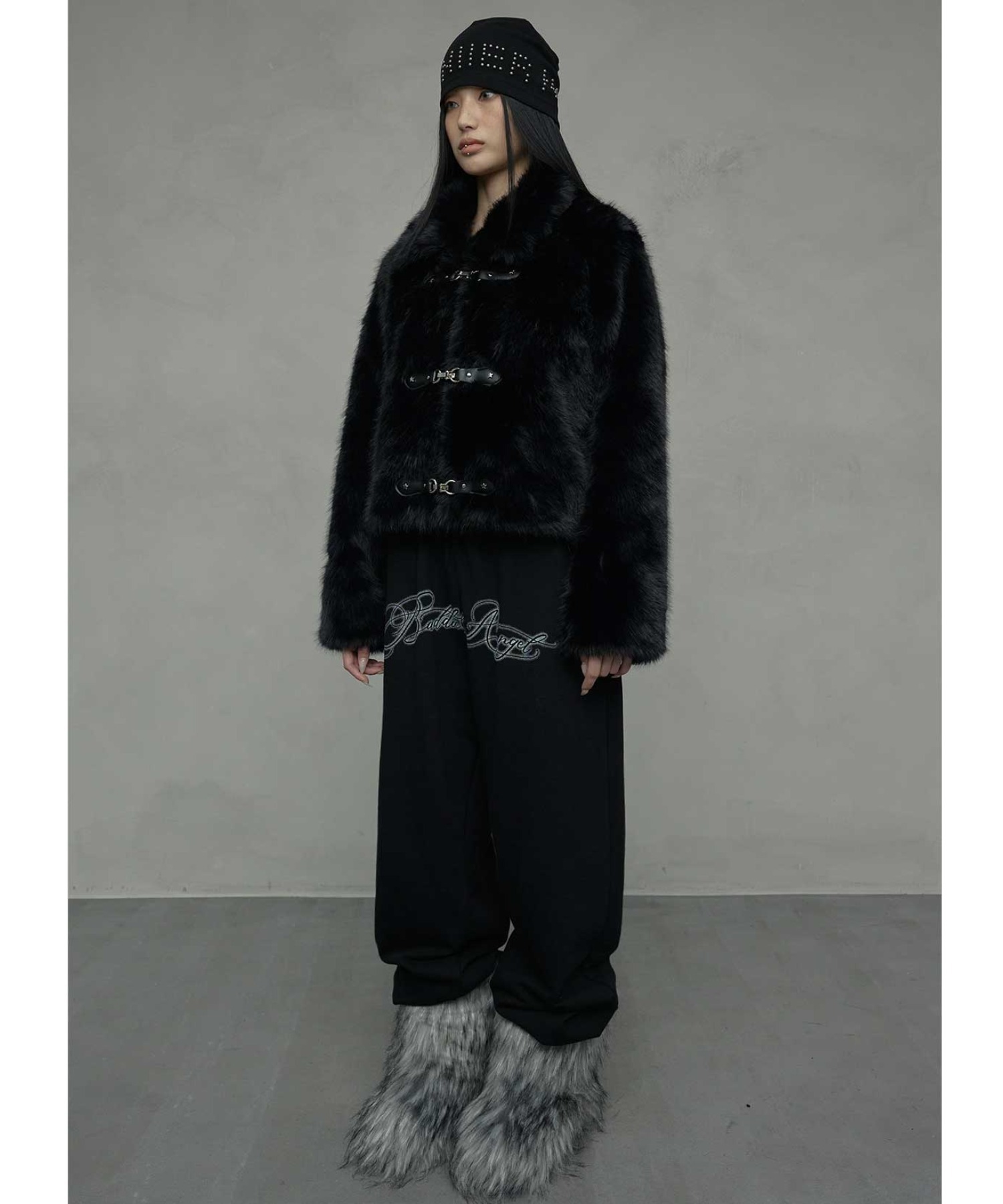 A'GEM/9 × .kom 『NIIER NOR/ニアノア』 METAL TOGGLE FUR JACKET