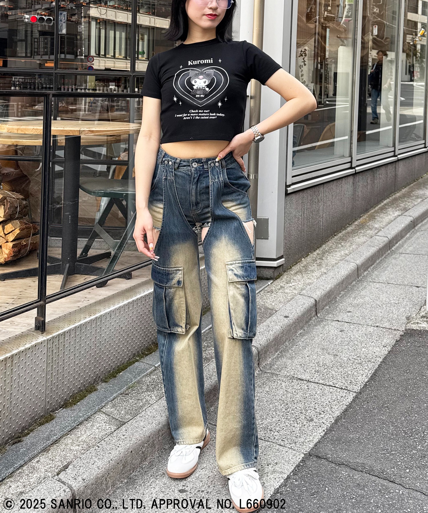 Sanrio characters/サンリオキャラクターズ】クロミTシャツ