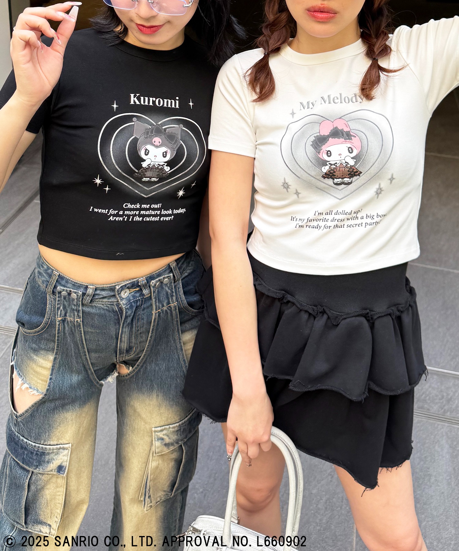 クロミt クロミ オーバーサイズTシャツ｜サンリオオンラインショップ本店