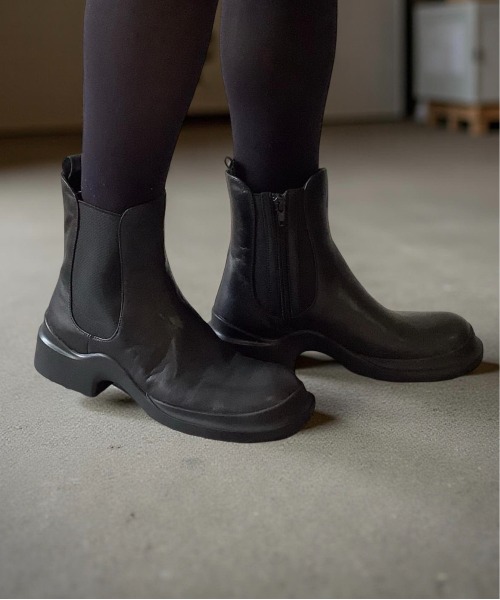 ボリュームソール サイドゴアブーツ Jeffrey Campbell│Jeffrey
