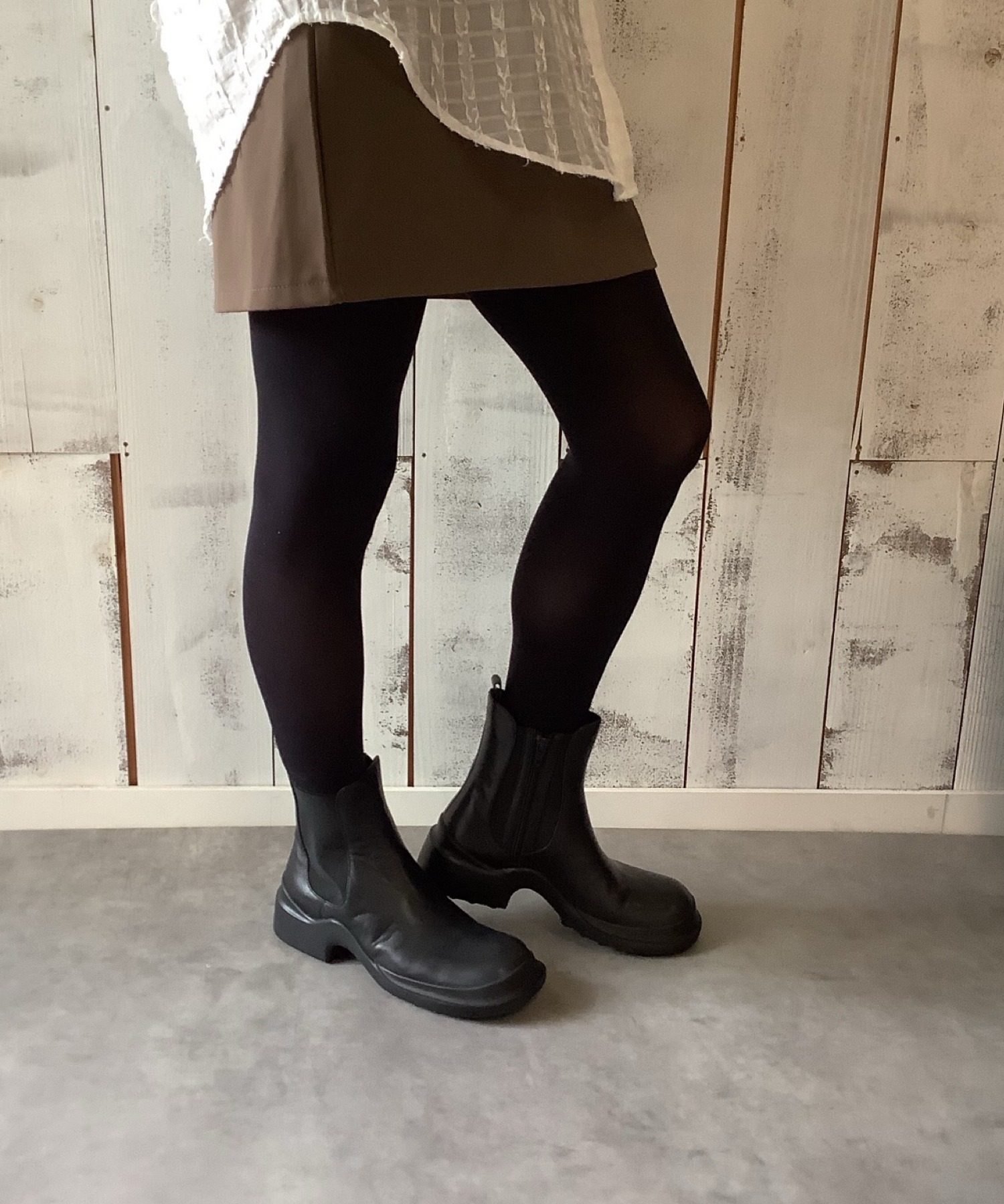ボリュームソール サイドゴアブーツ Jeffrey Campbell│Jeffrey