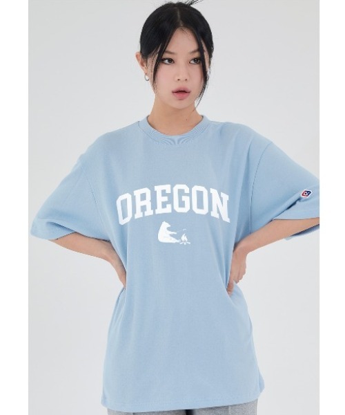 ACOVER/オコボ』OREGON ARCH T-SHIRTS/アーチロゴプリント 半袖T