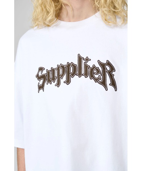 A'GEM/9 × .kom『SUPPLIER/サプライヤー』IRON LOGO TEE/ヘビー