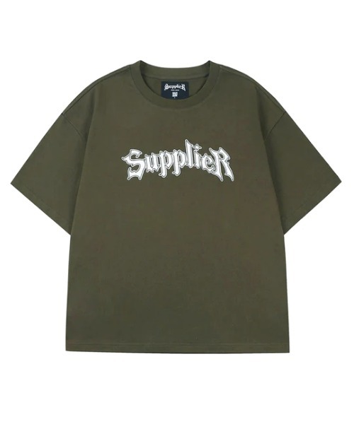 A'GEM/9 × .kom『SUPPLIER/サプライヤー』IRON LOGO TEE/ヘビー