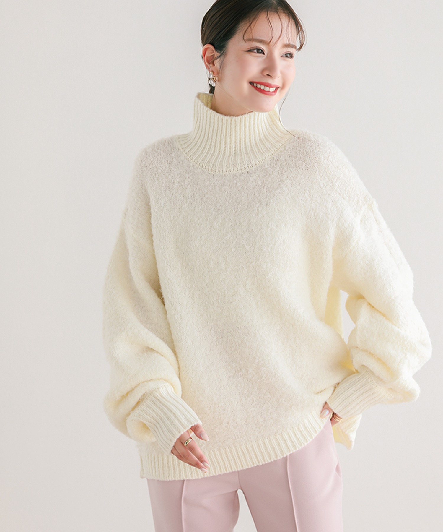 一部予約販売】 Fit more Fitmore ブークレランタンスリーブプル ...