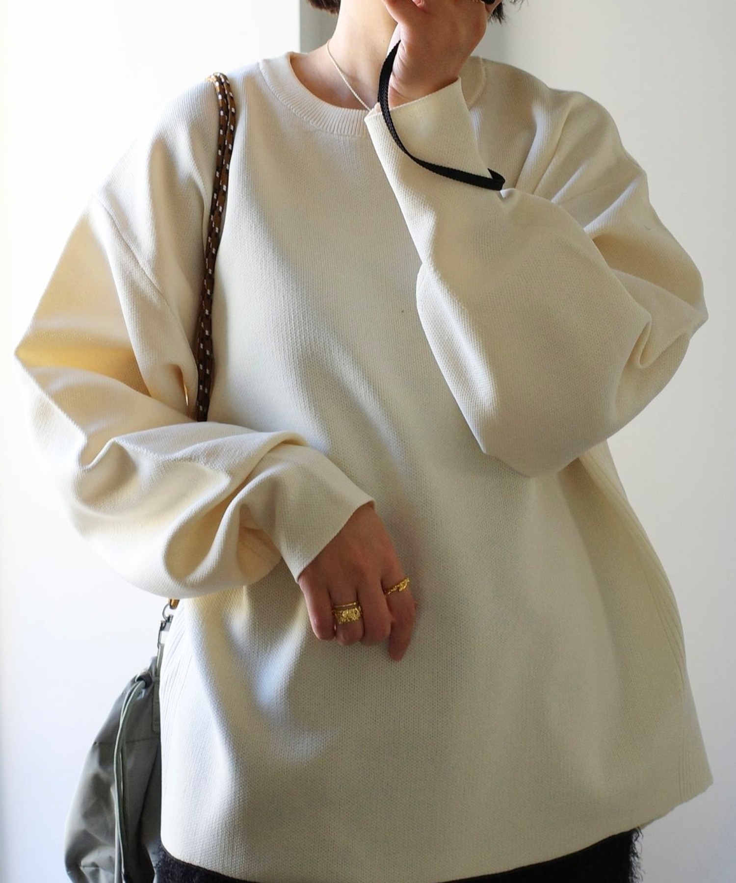 model：H158 着用サイズ：FREE
