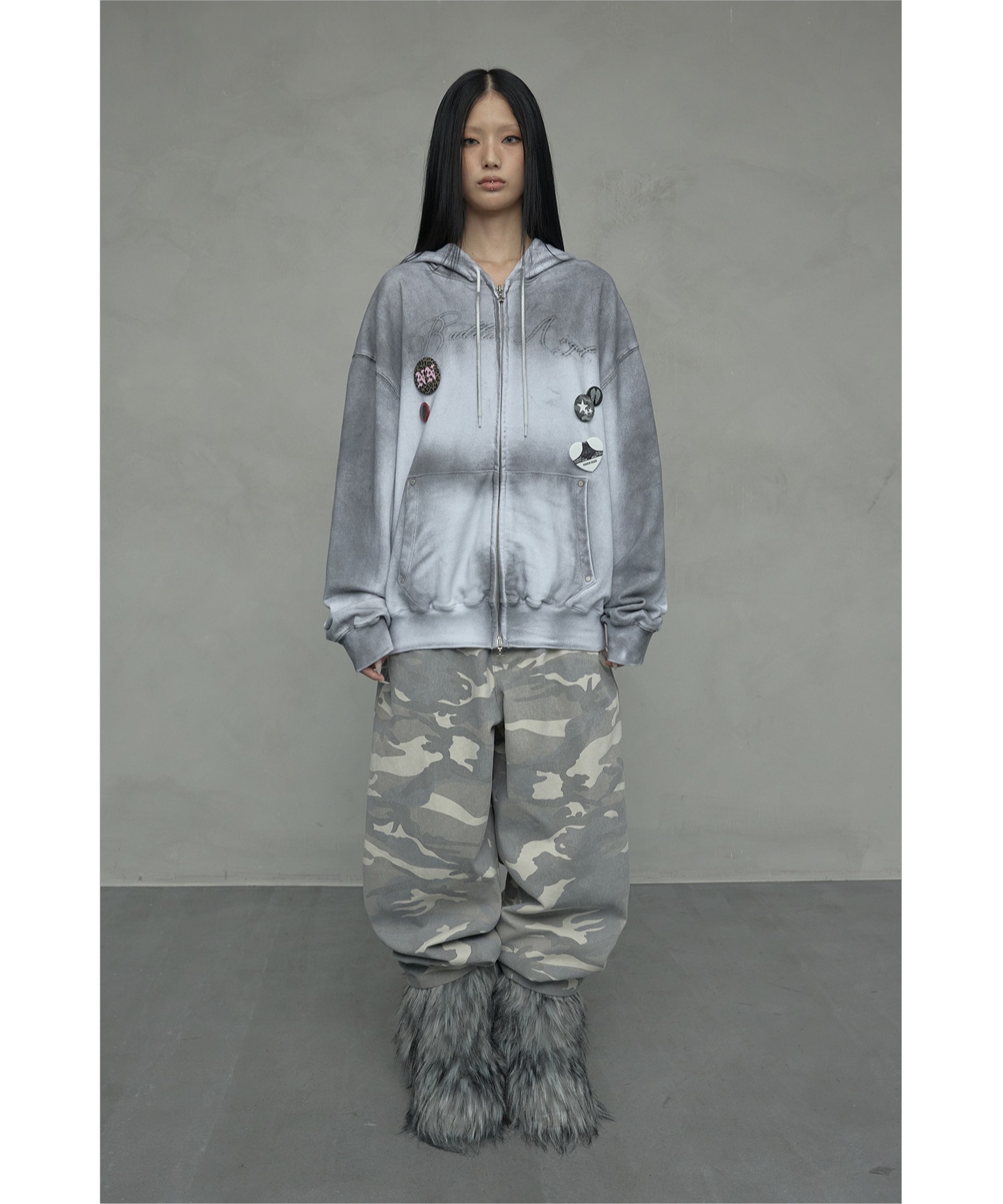 NOKCHA ジップアップパーカー NOKCHA ジップアップパーカー NOKCHA ジップアップパーカー