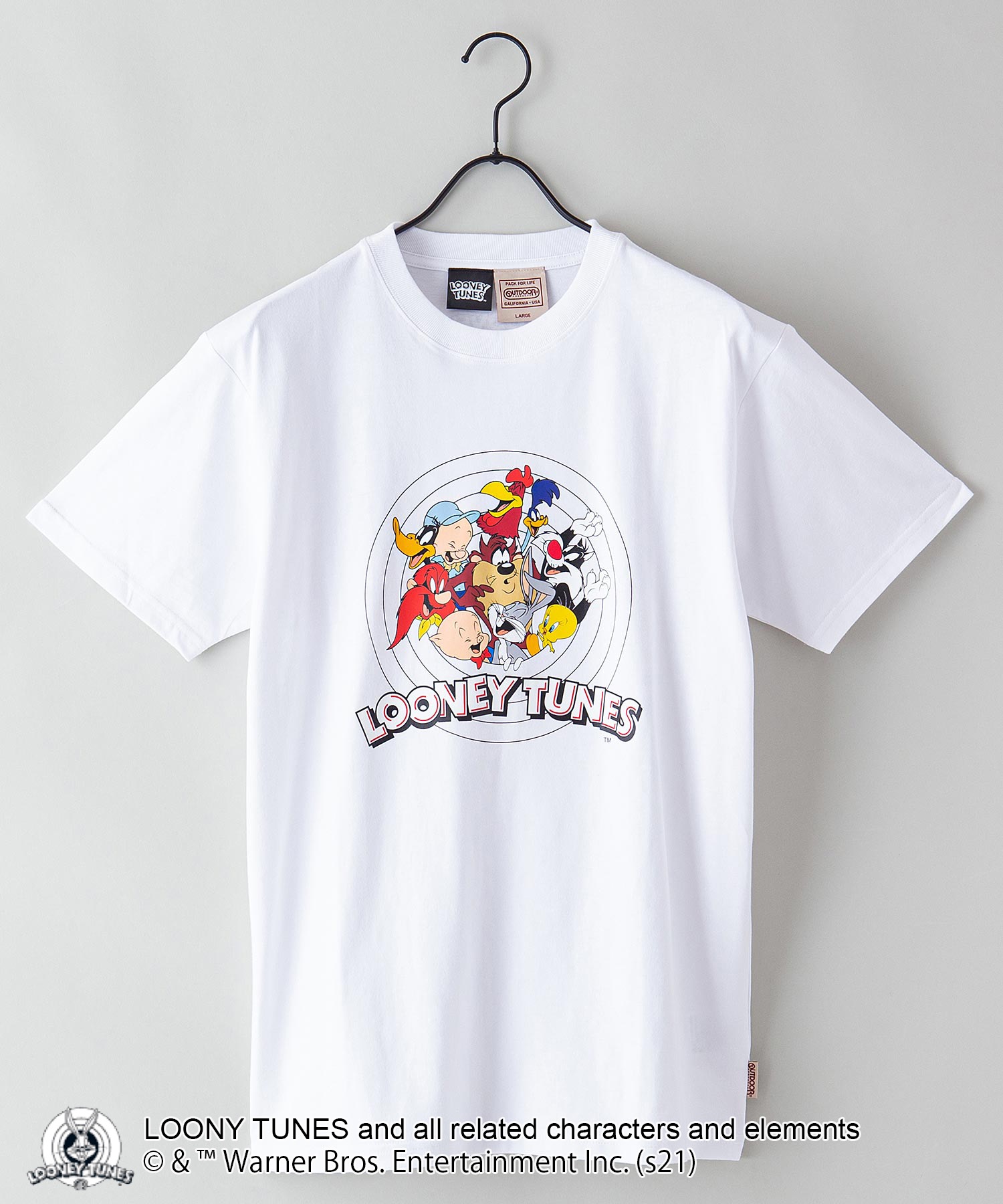 LOONEY TUNES/ルーニー・テューンズ】別注 プリントＴシャツ OUTDOOR PRODUCTS  APPAREL│アウトドアプロダクツ（OUTDOOR PRODUCTS）公式通販サイト