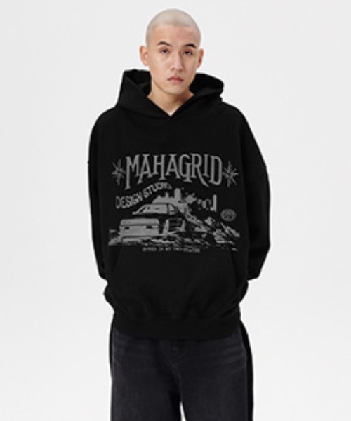 ★mahagrid★2-SEATER HOODIE 2-SEATER HOODIE - mahagrid | 60% - Asian Fashion Online Store