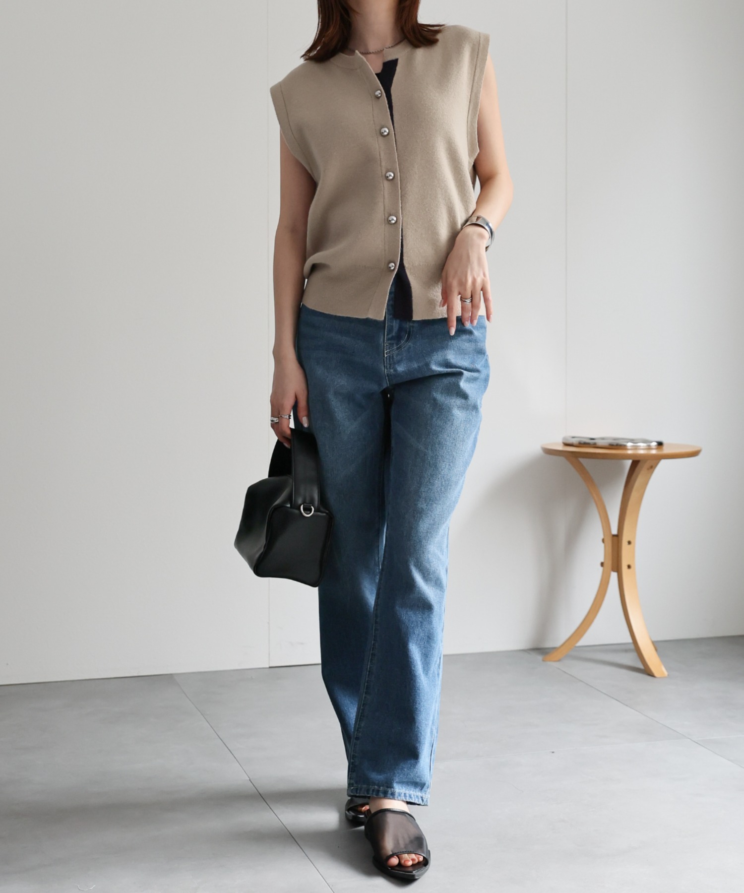 model：162㎝着用サイズ：F