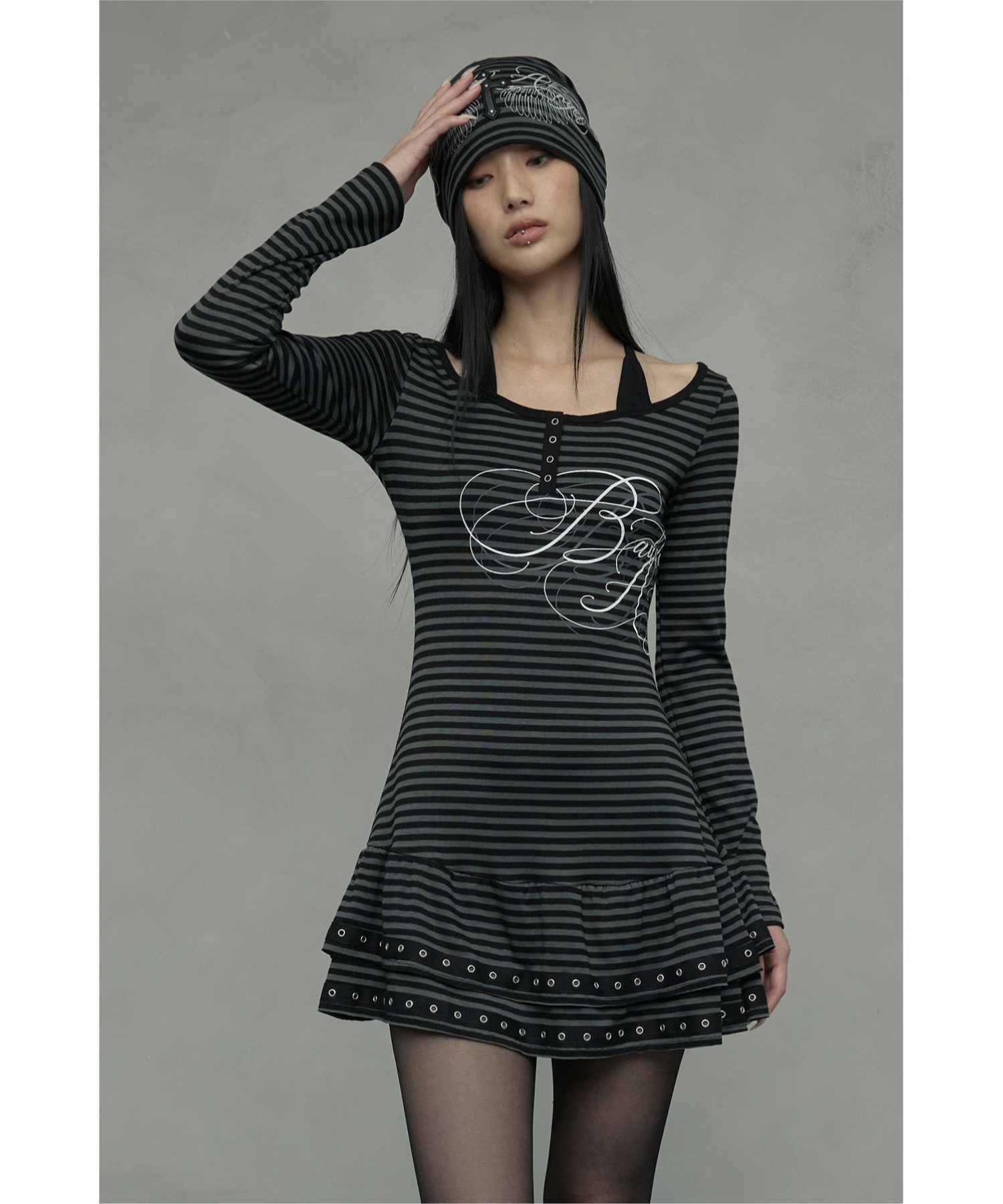 A'GEM/9 × .kom 『NIIER NOR/ニアノア』 BADDIE ANGEL HALTERNECK