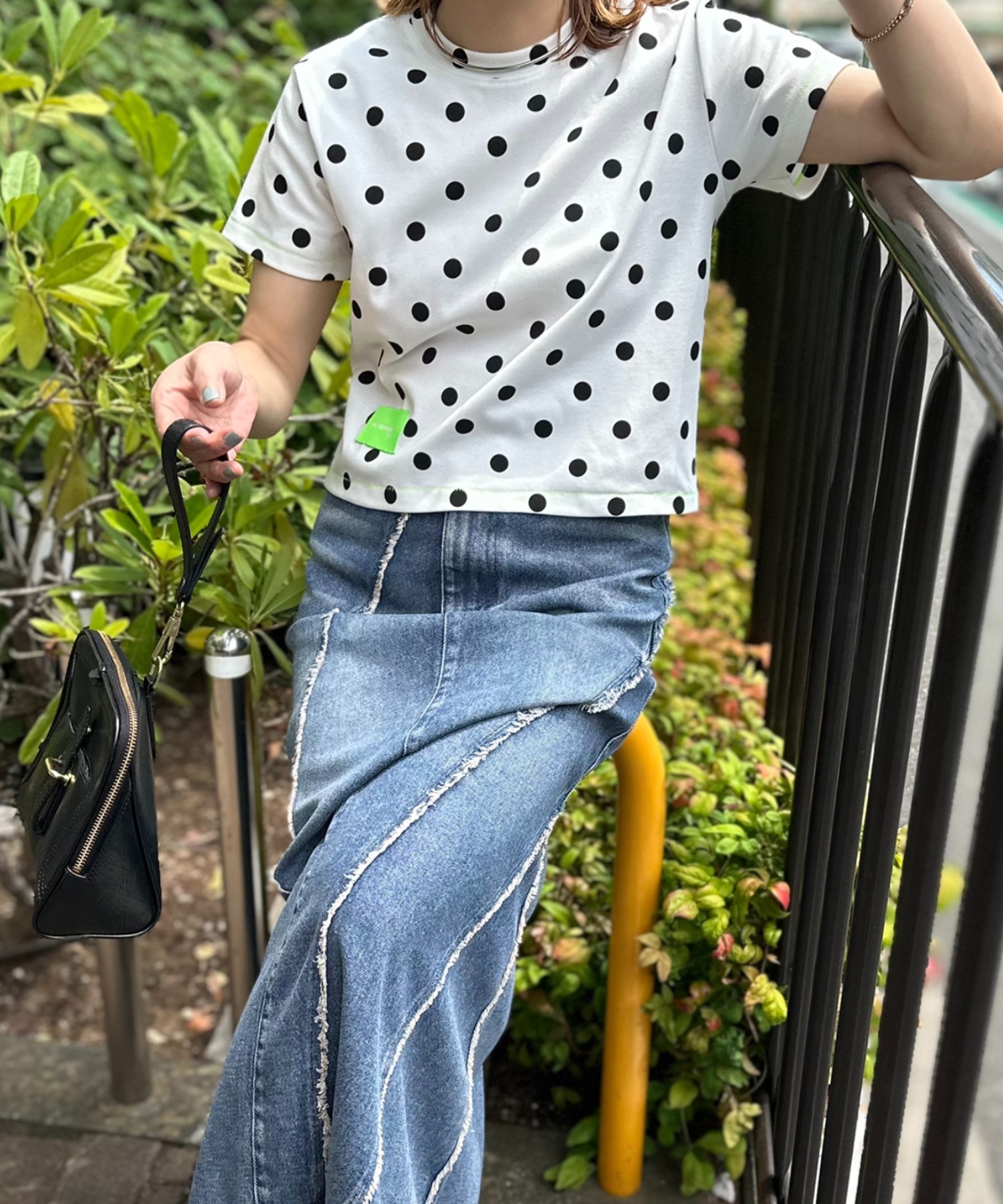 オフホワイト
model:154cm 着用サイズ:FREE