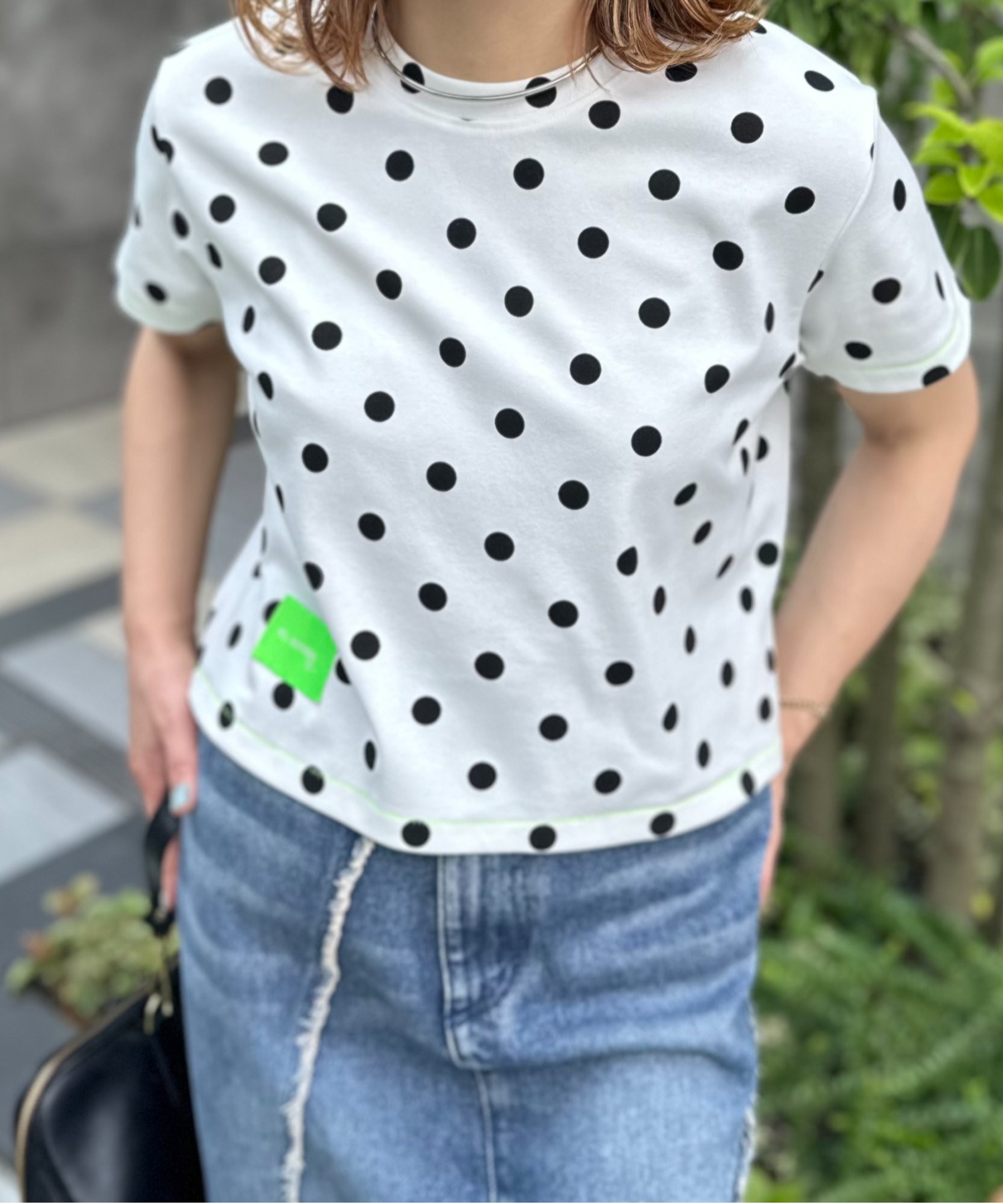 オフホワイト
model:154cm 着用サイズ:FREE