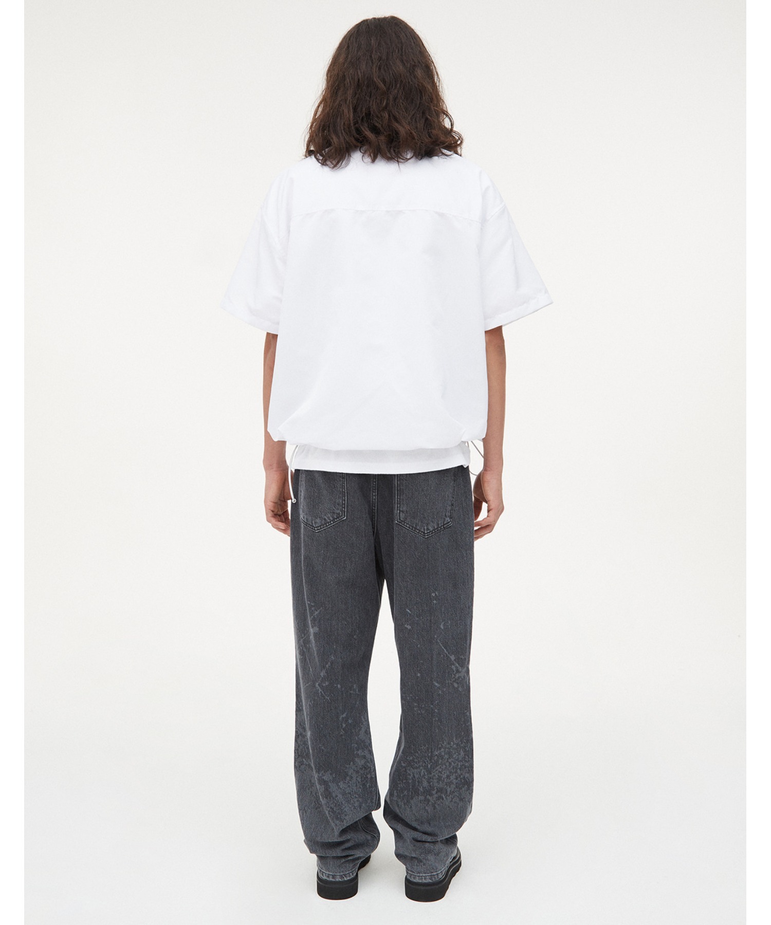 OY/オーワイ』FLAP POCKET NYLON HALF SHIRTS/フラップ ナイロン