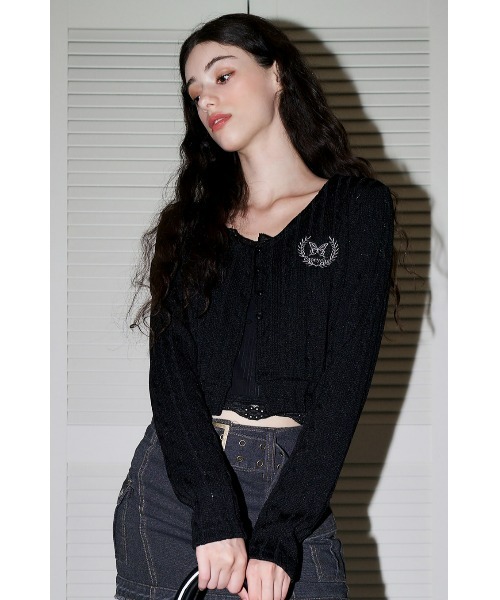 美品　 yonfa ヨンファ　ハーフスリーブ　ジャケット　ブラック　ブレザー　黒 ブライトリーセットアップ】マニッシュストライプ 2WAYストレッチ