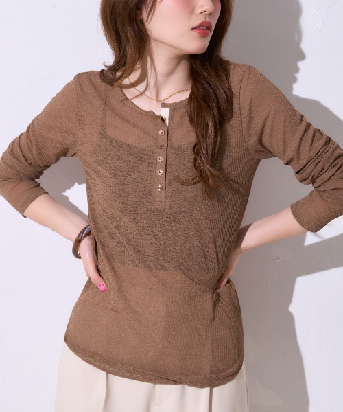 model：163cm / size：F